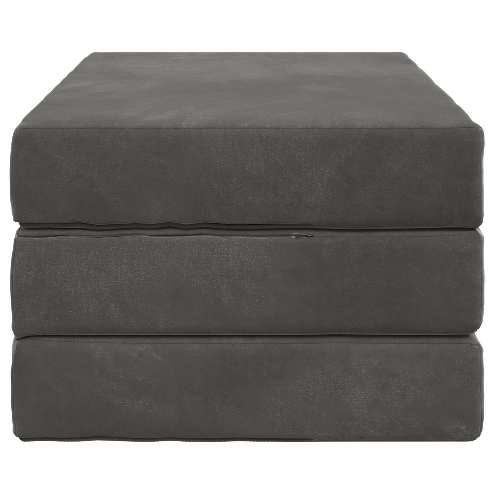 Klappsofa Bett 80 x 67 x 45 cm Dunkelgrau