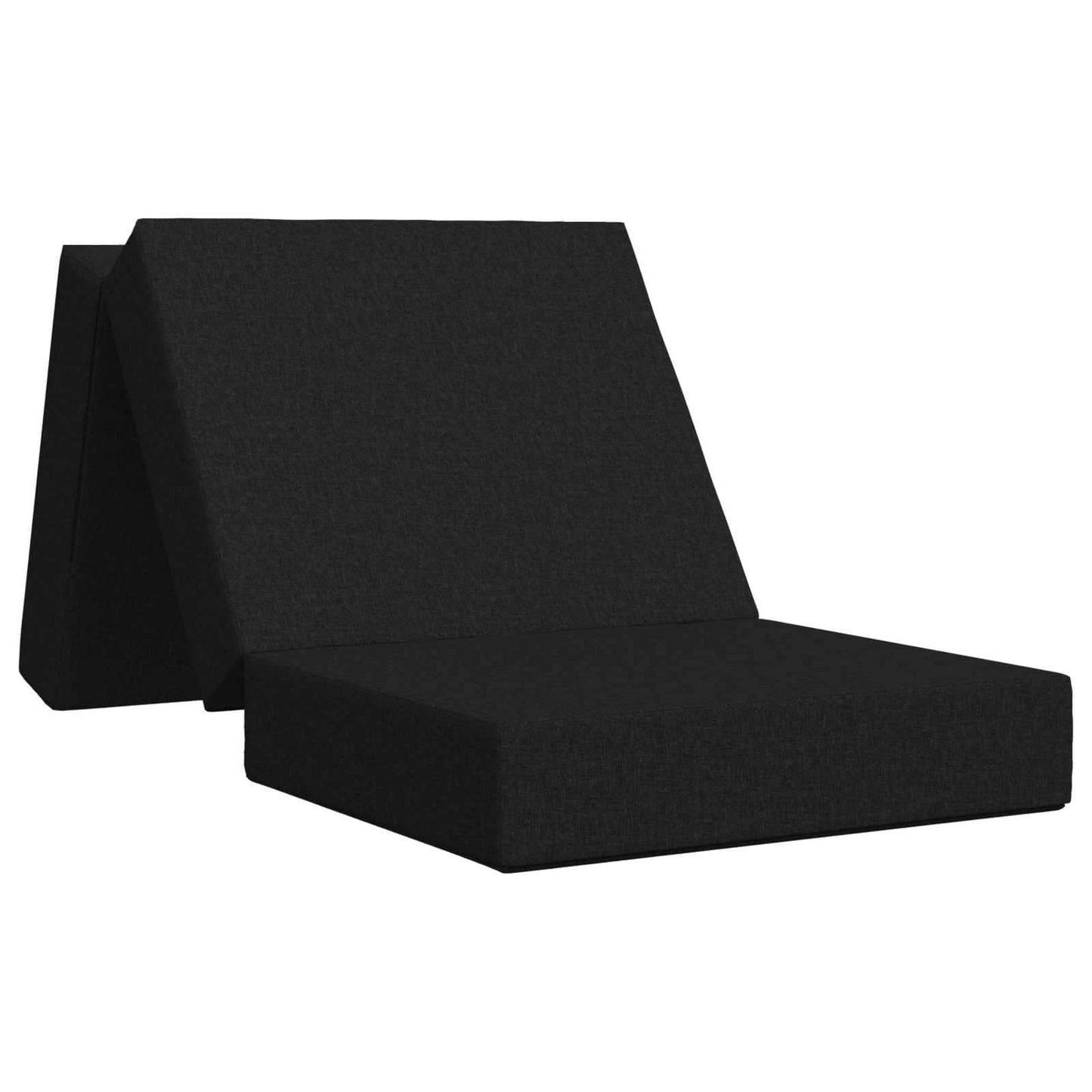 Klappsofa Bett 90 x 67 x 45 cm Schwarz