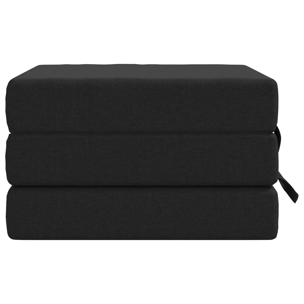 Klappsofa Bett 90 x 67 x 45 cm Schwarz