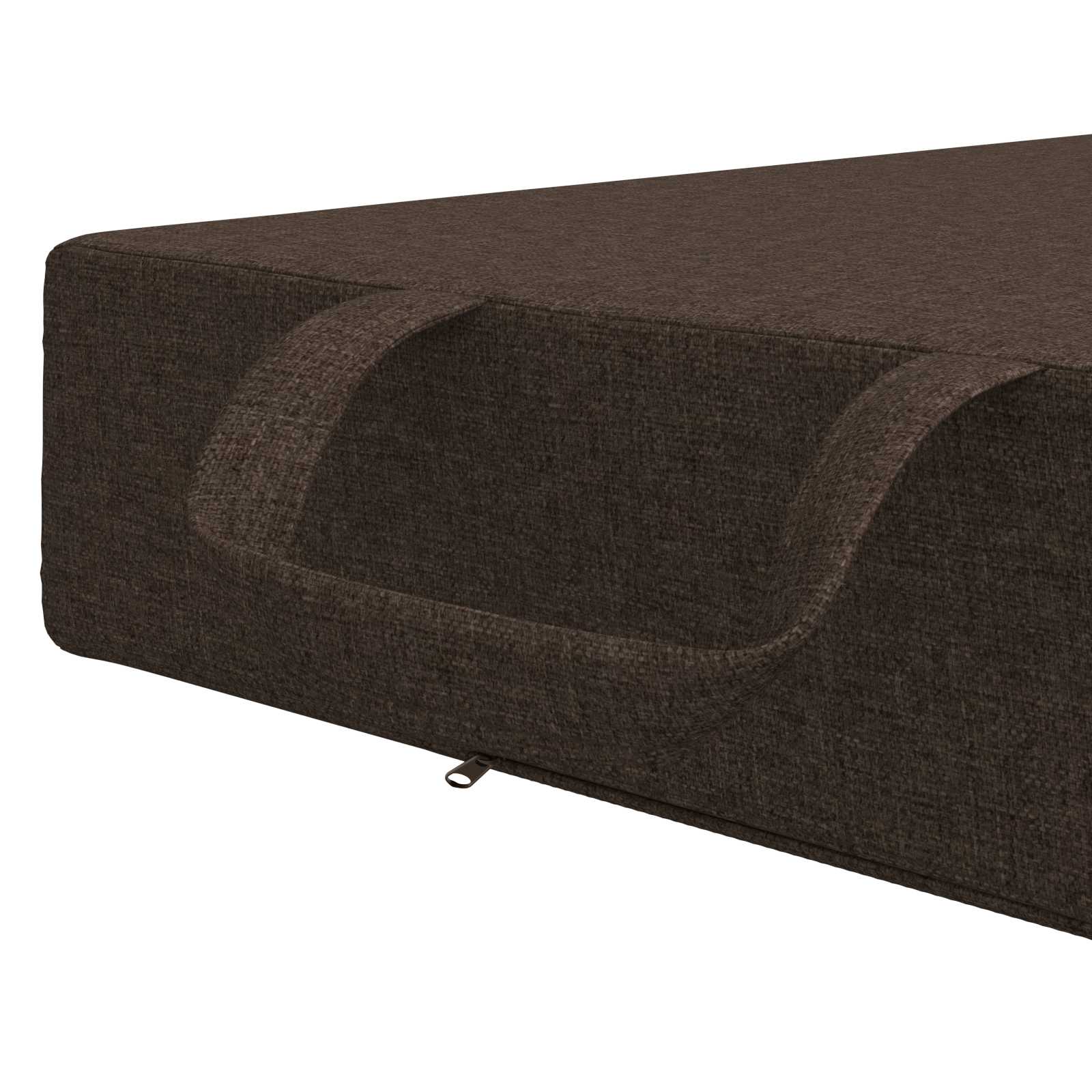 Klappsofa Bett 90 x 67 x 45 cm Taupe