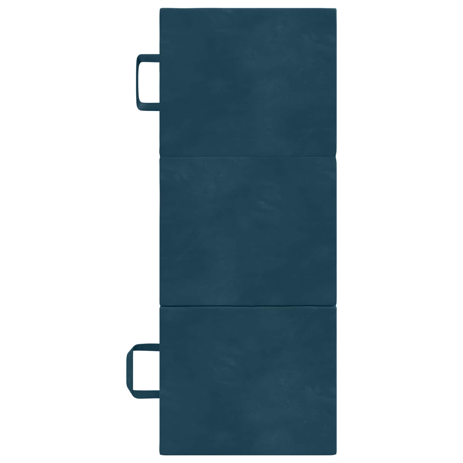 Klappsofa Bett 90 x 67 x 45 cm Blau