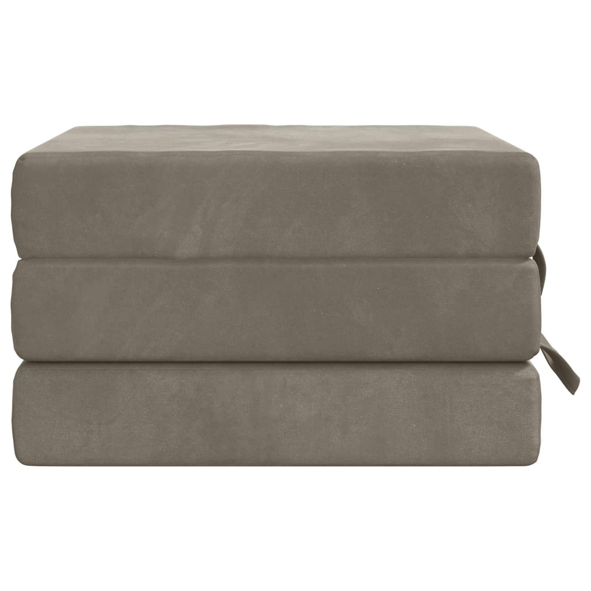 Klappsofa Bett 90 x 67 x 45 cm Hellgrau