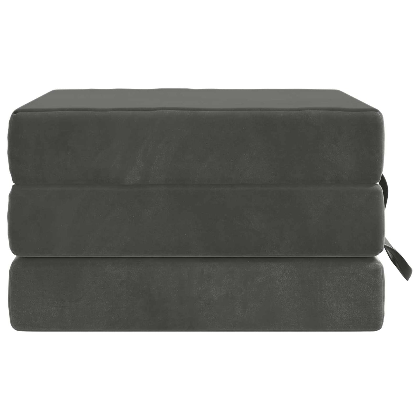 Klappsofa Bett 90 x 67 x 45 cm Dunkelgrau