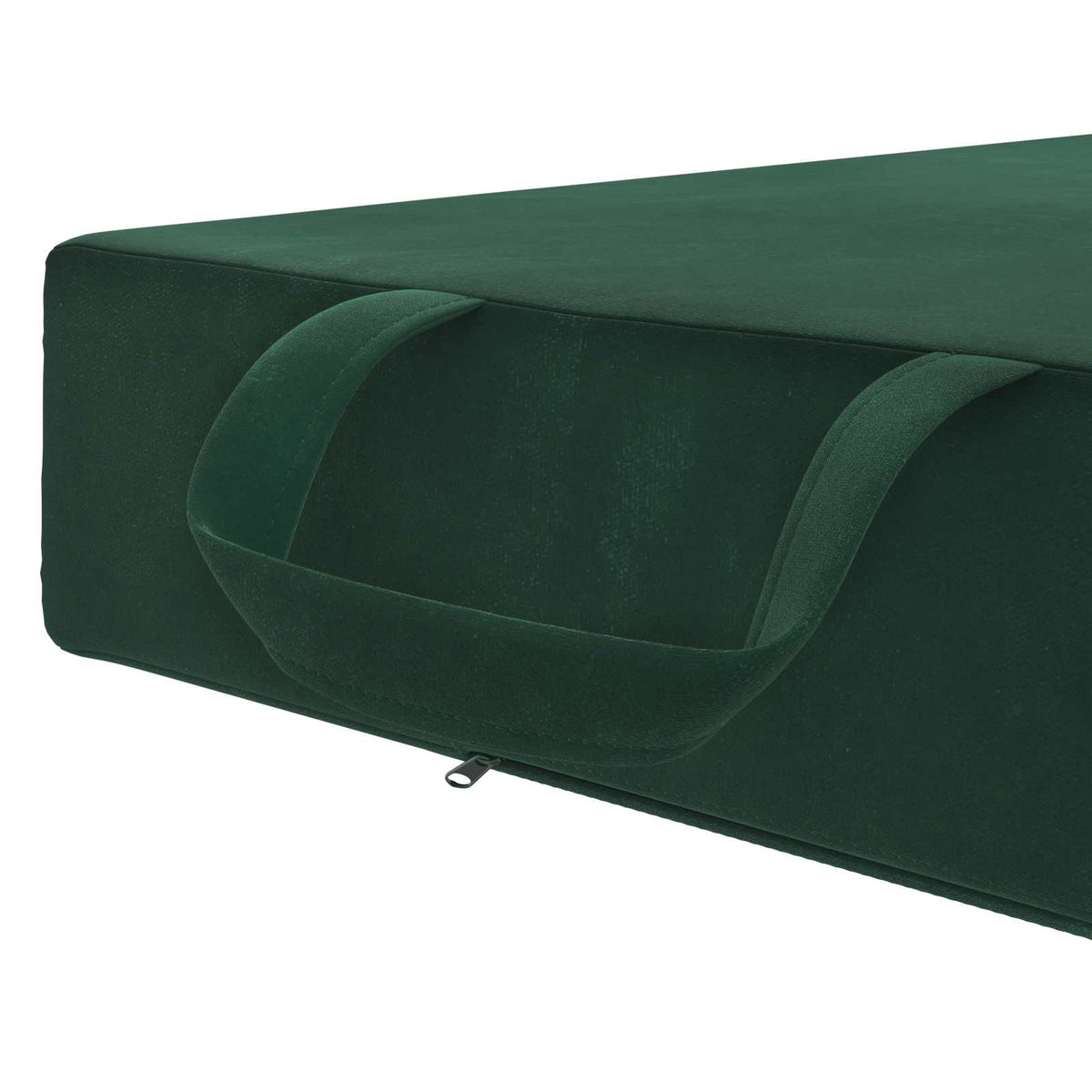 Klappsofa Bett 90 x 67 x 45 cm Dunkelgrün