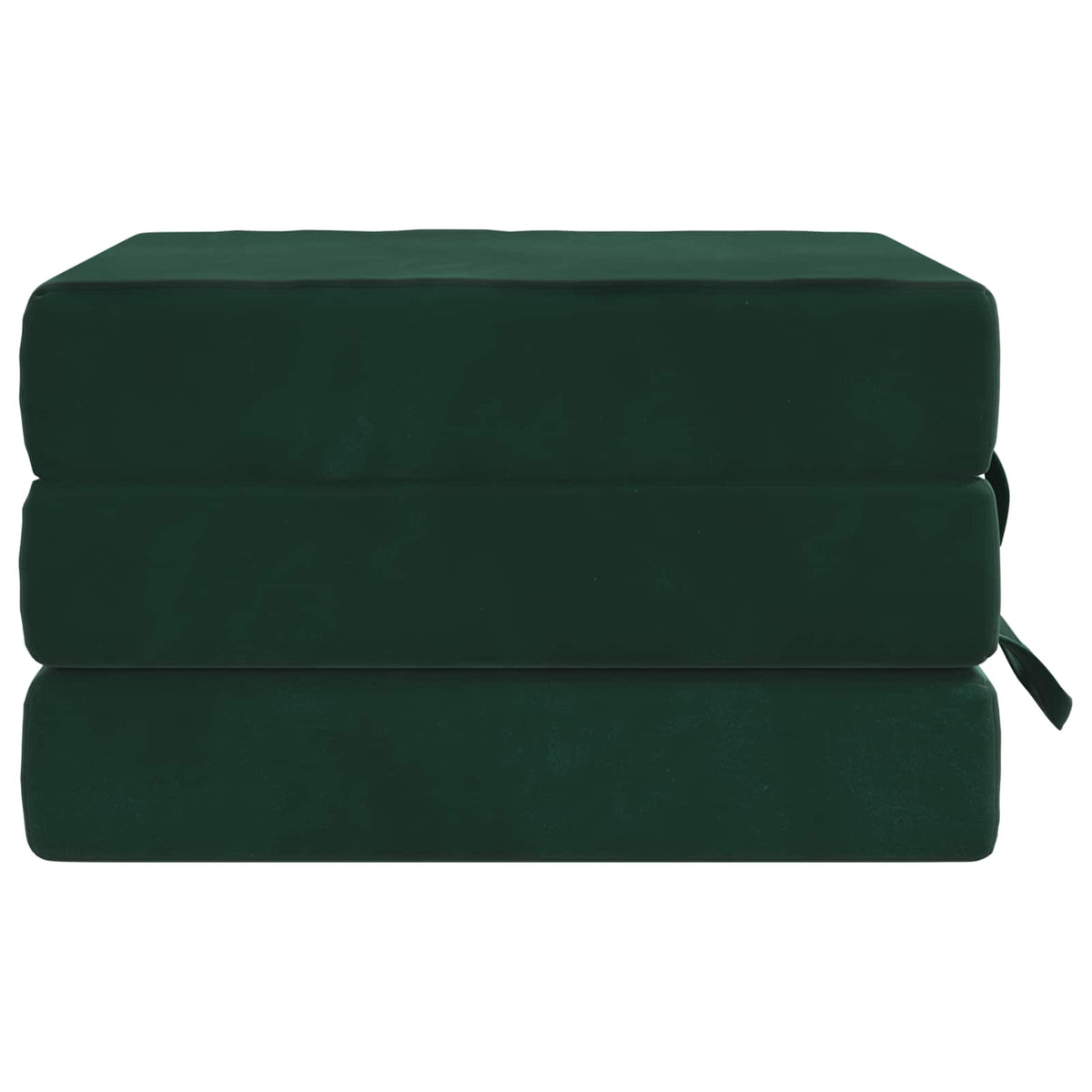 Klappsofa Bett 90 x 67 x 45 cm Dunkelgrün