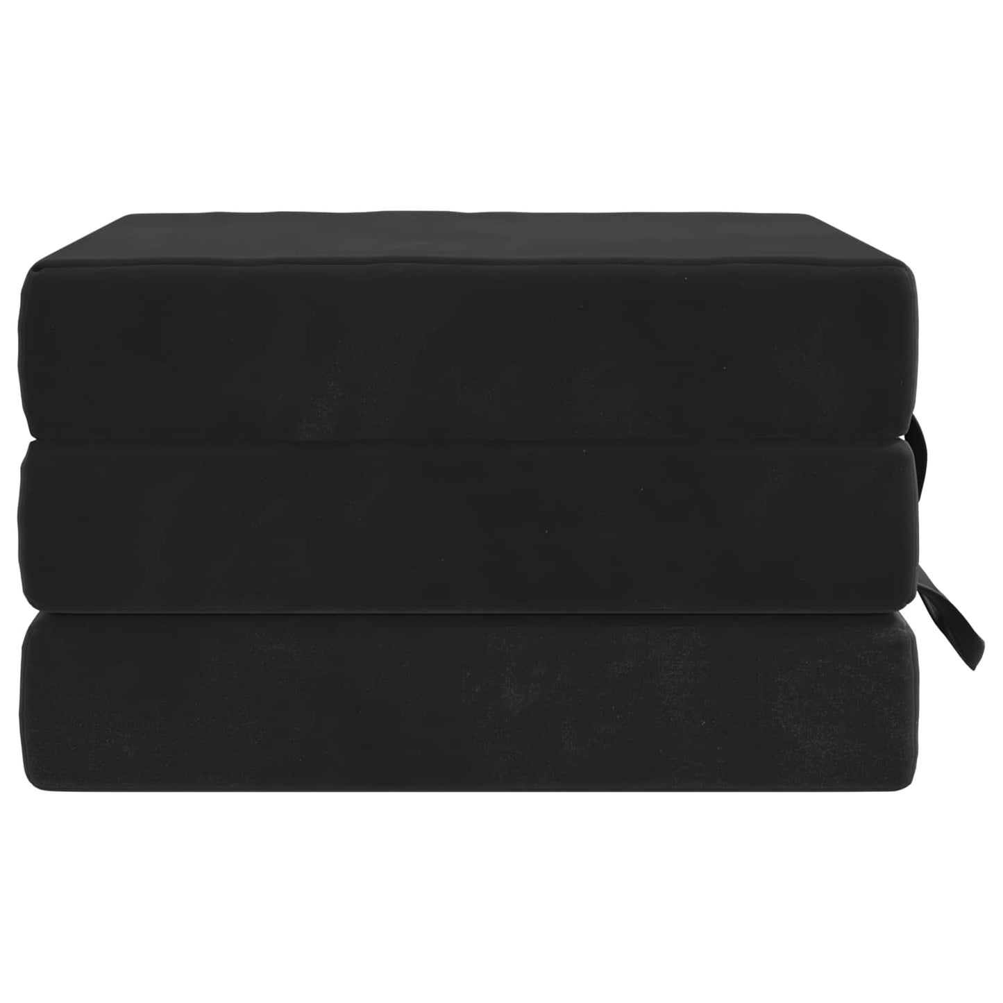 Klappsofa Bett 90 x 67 x 45 cm Schwarz