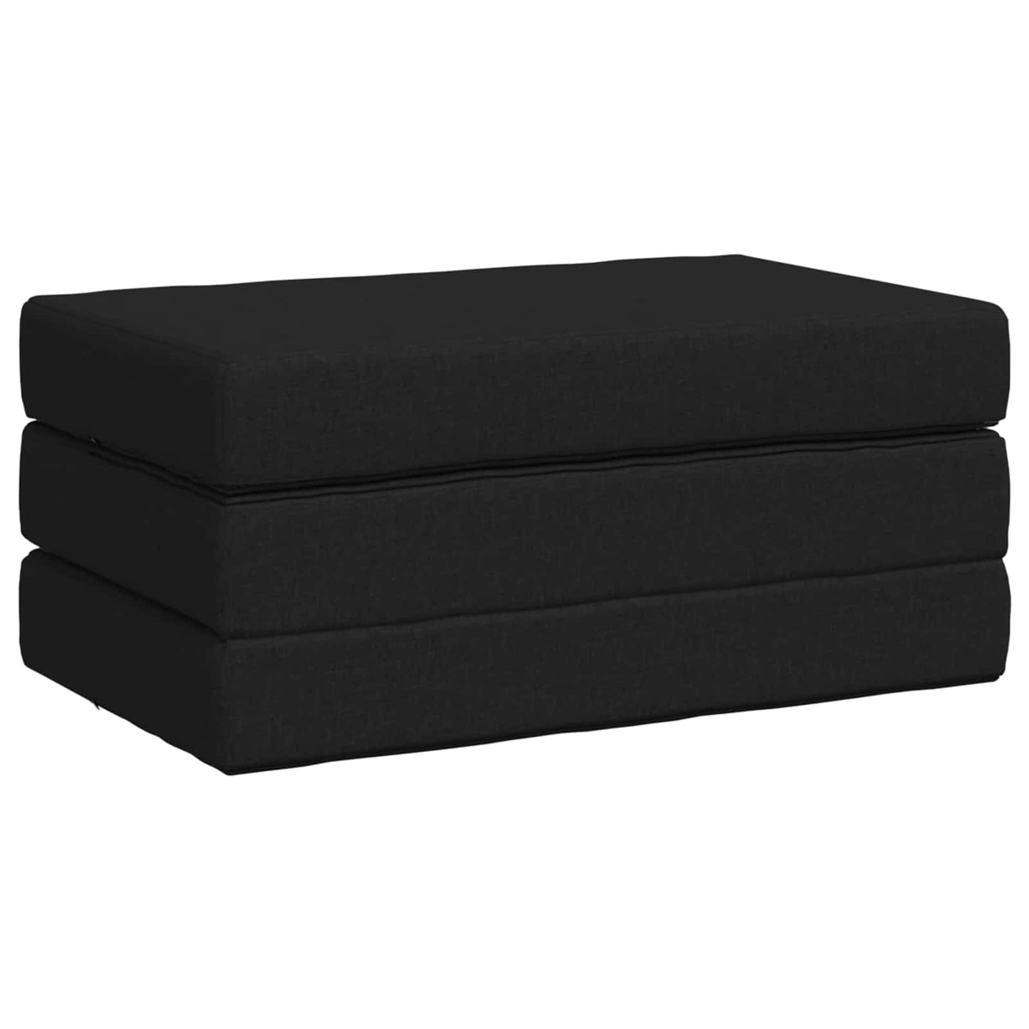 Klappsofa Bett 100 x 67 x 45 cm Schwarz
