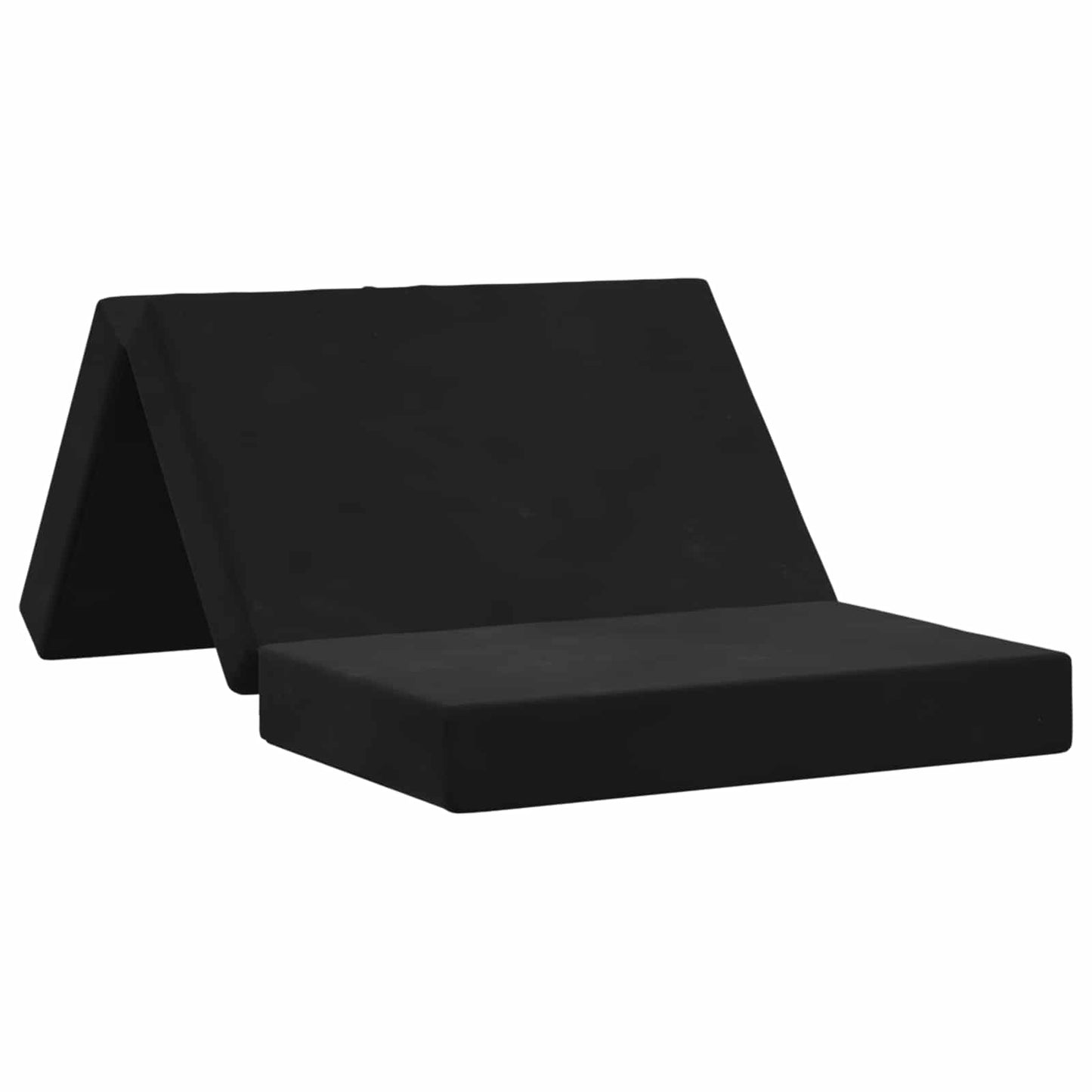 Klappsofa Bett 100 x 67 x 45 cm Schwarz