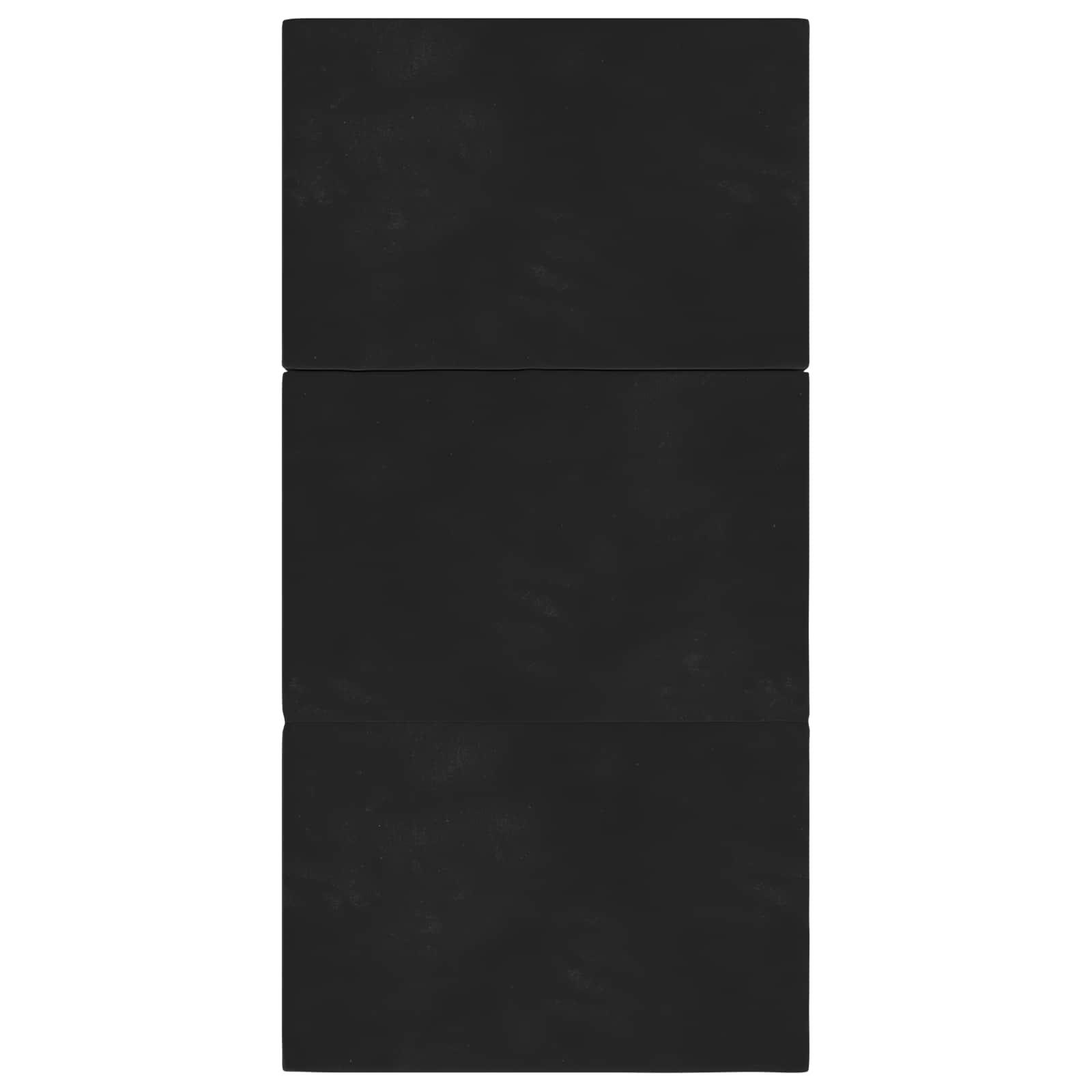 Klappsofa Bett 100 x 67 x 45 cm Schwarz
