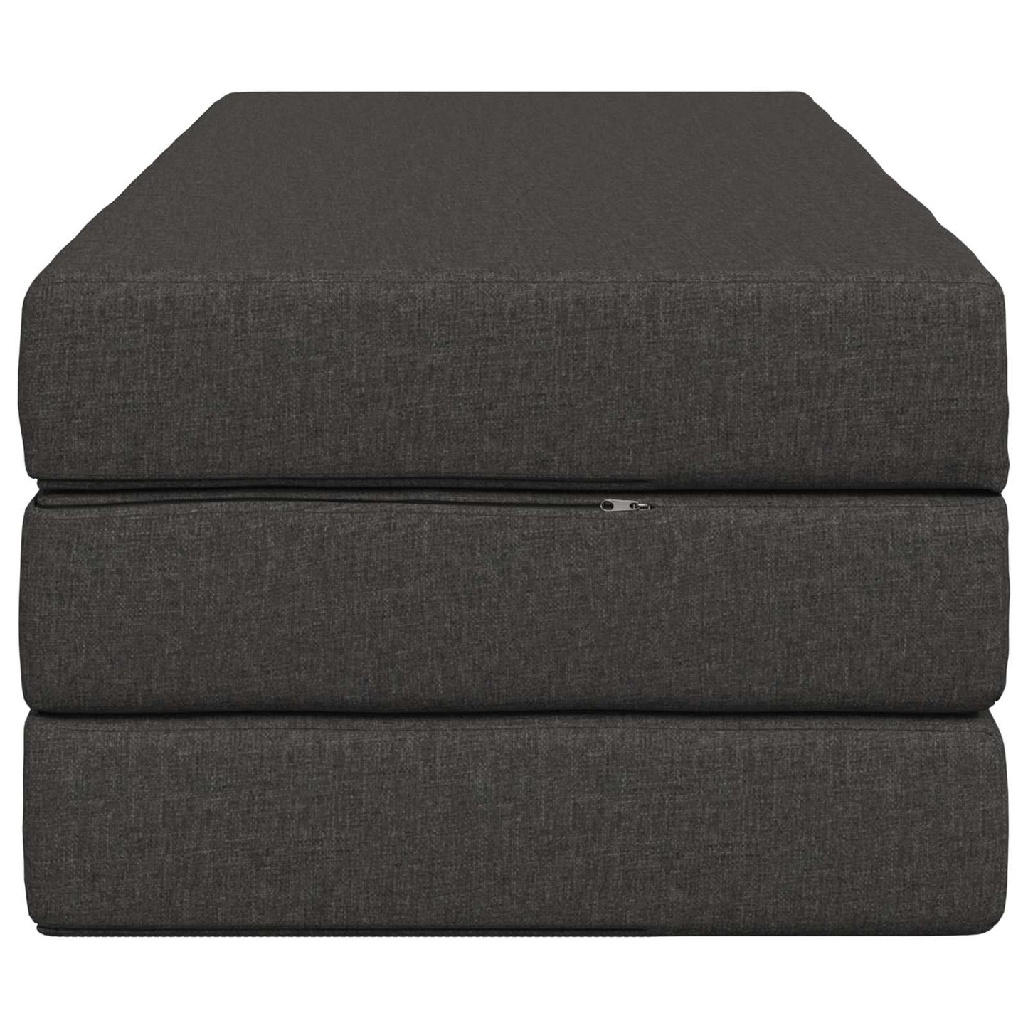 Klappsofa Bett 140 x 67 x 45 cm Dunkelgrau