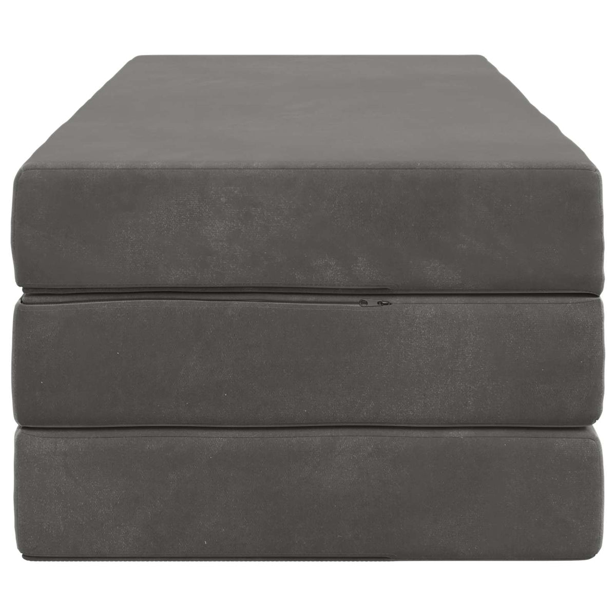 Klappsofa Bett 140 x 67 x 45 cm Dunkelgrau
