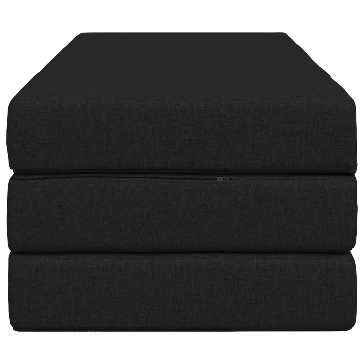 Klappsofa Bett 160 x 67 x 45 cm Schwarz
