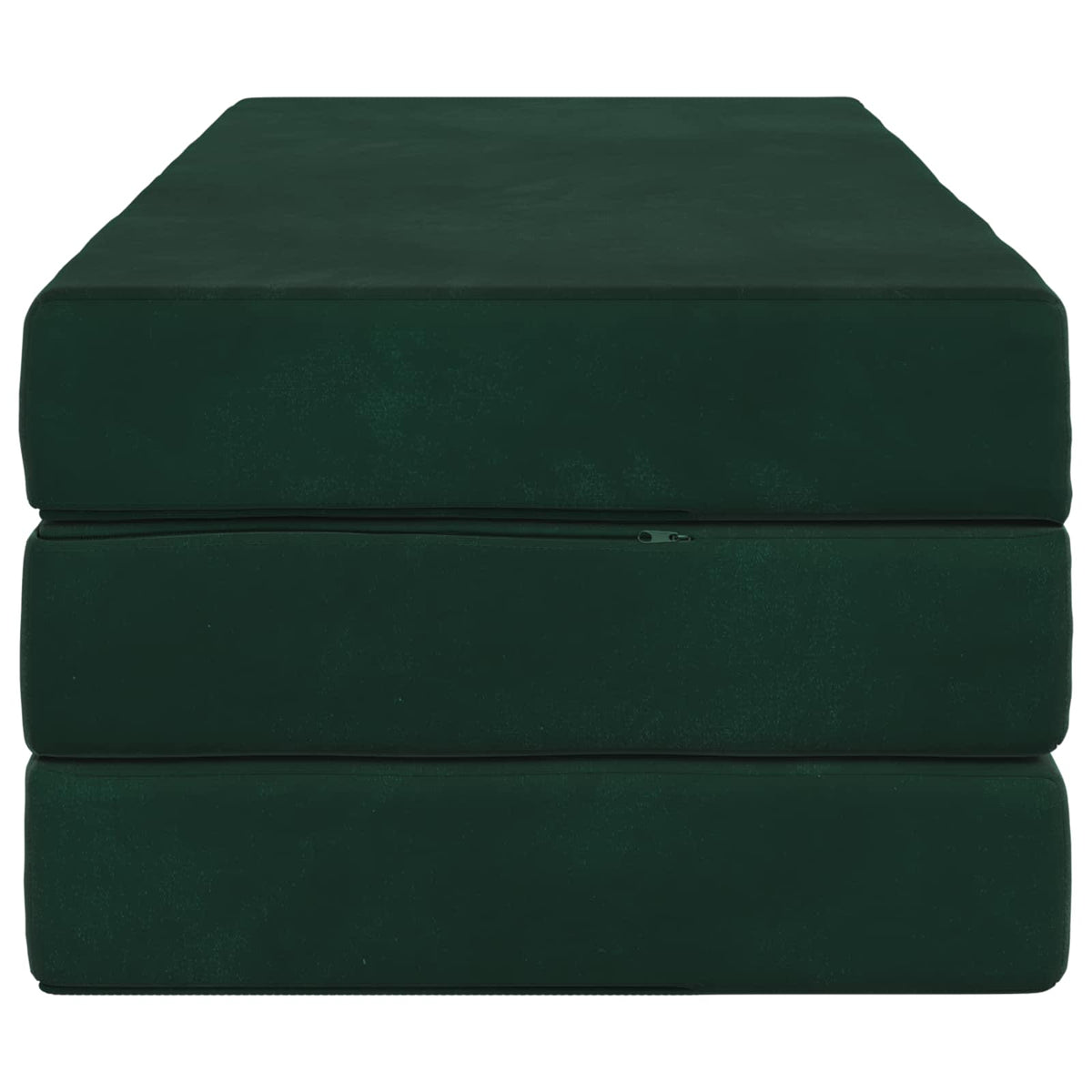 Klappsofa Bett 160 x 67 x 45 cm Dunkelgrün