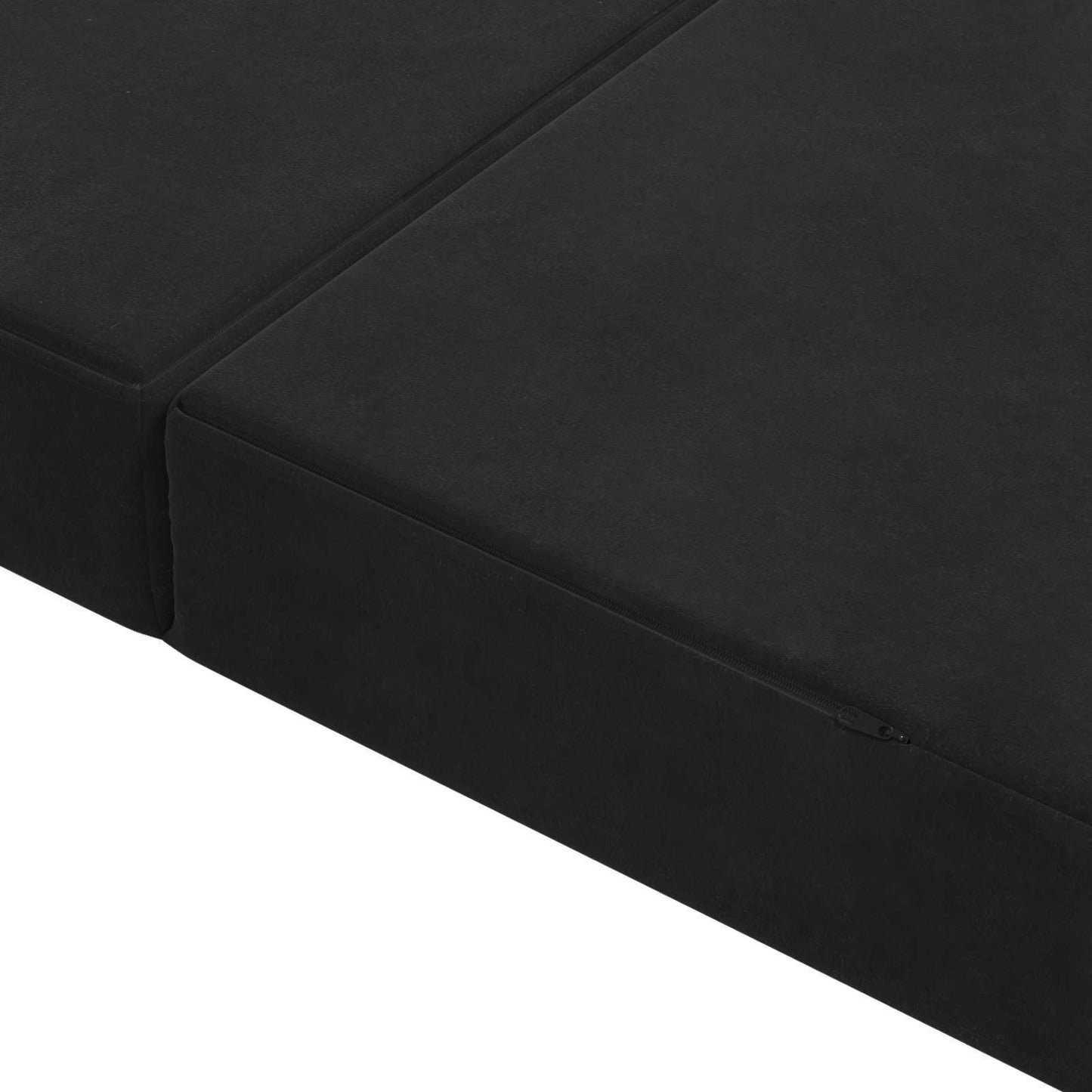 Klappsofa Bett 160 x 67 x 45 cm Schwarz