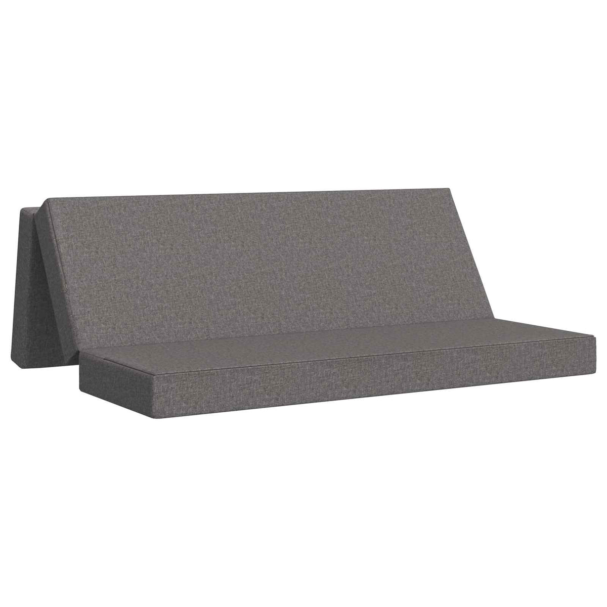 Klappsofa Bett 180 x 67 x 45 cm Hellgrau