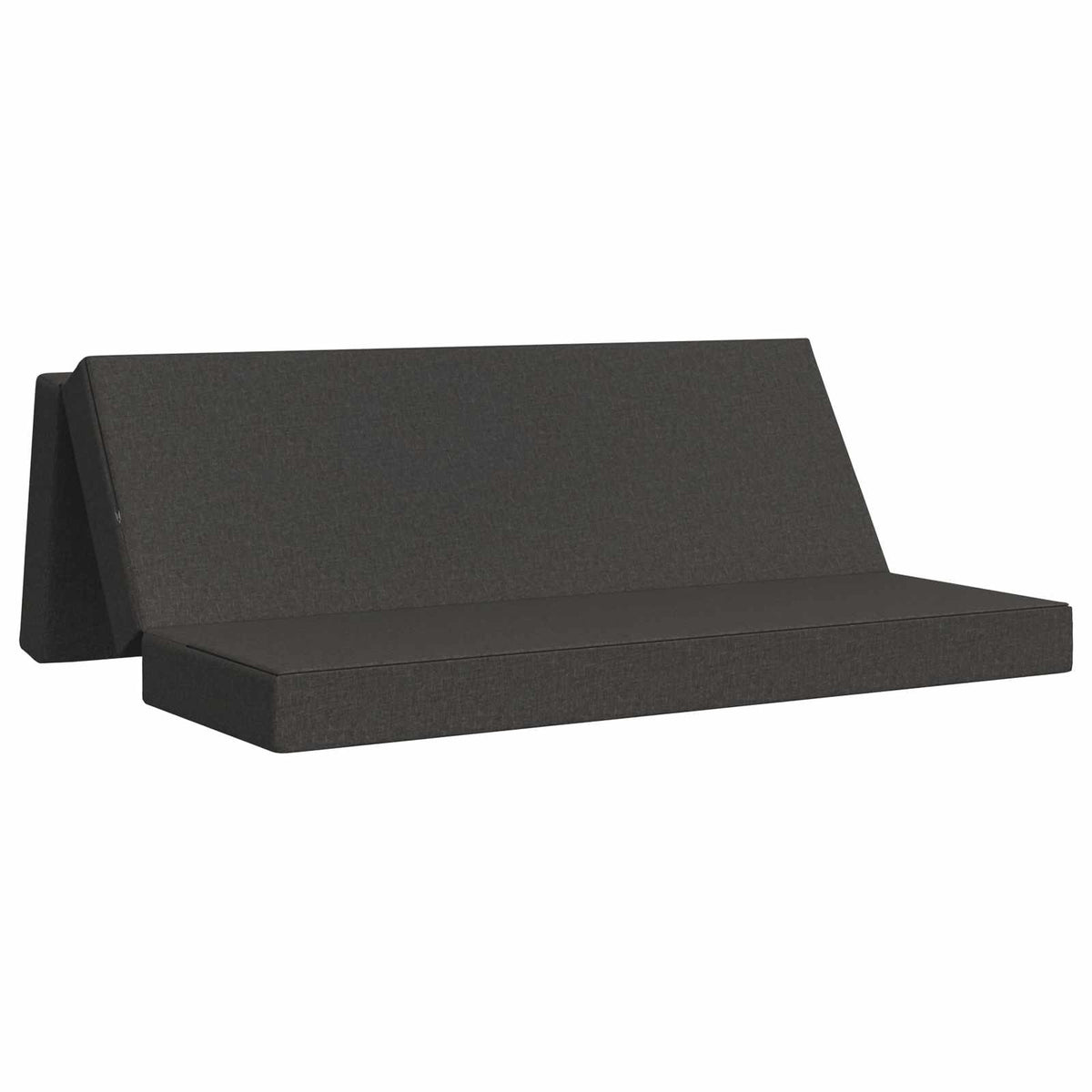 Klappsofa Bett 180 x 67 x 45 cm Dunkelgrau