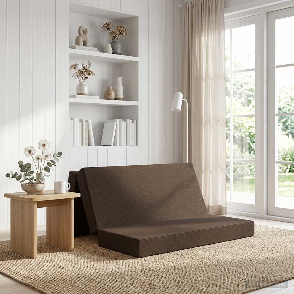 Klappsofa Bett 180 x 67 x 45 cm Taupe