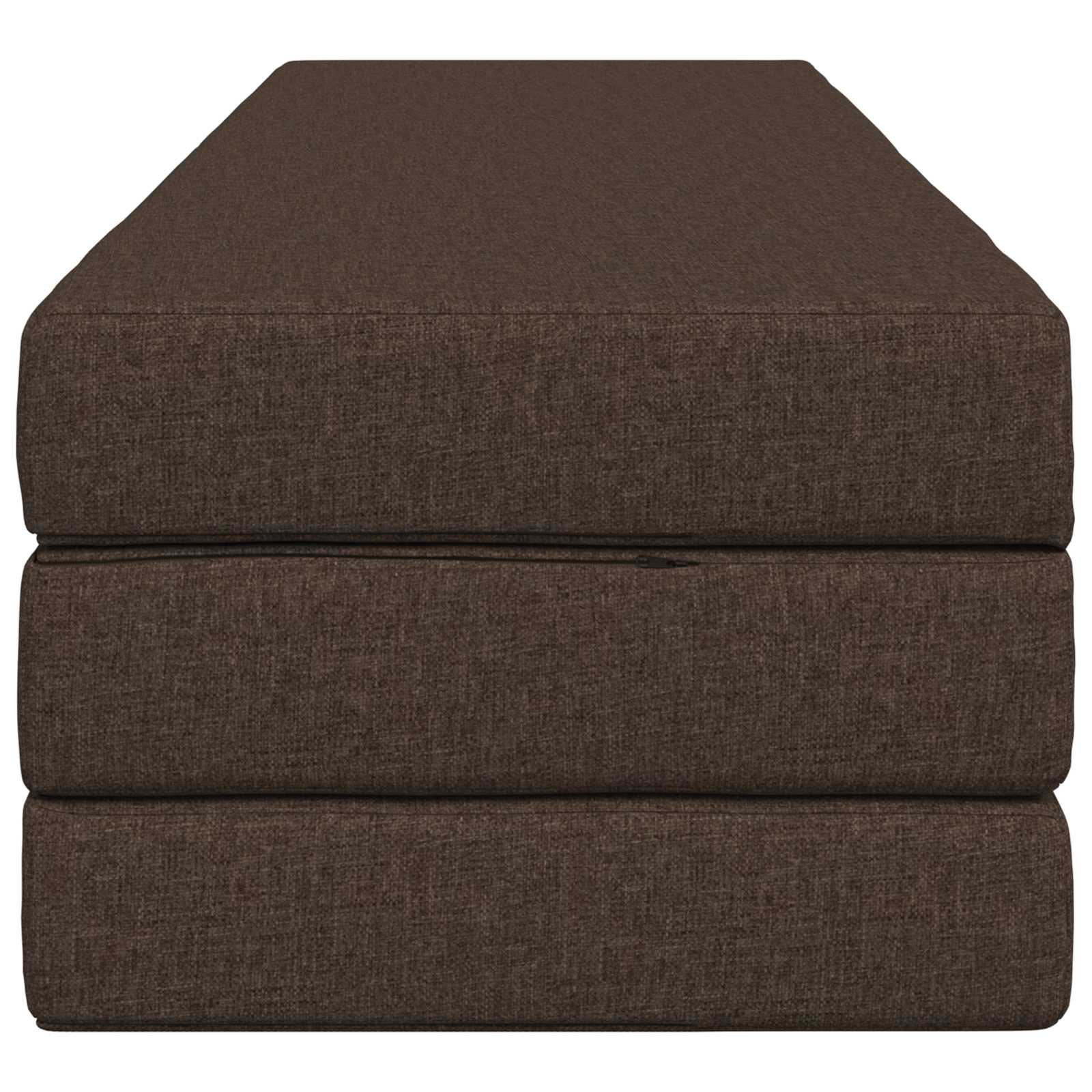 Klappsofa Bett 180 x 67 x 45 cm Taupe