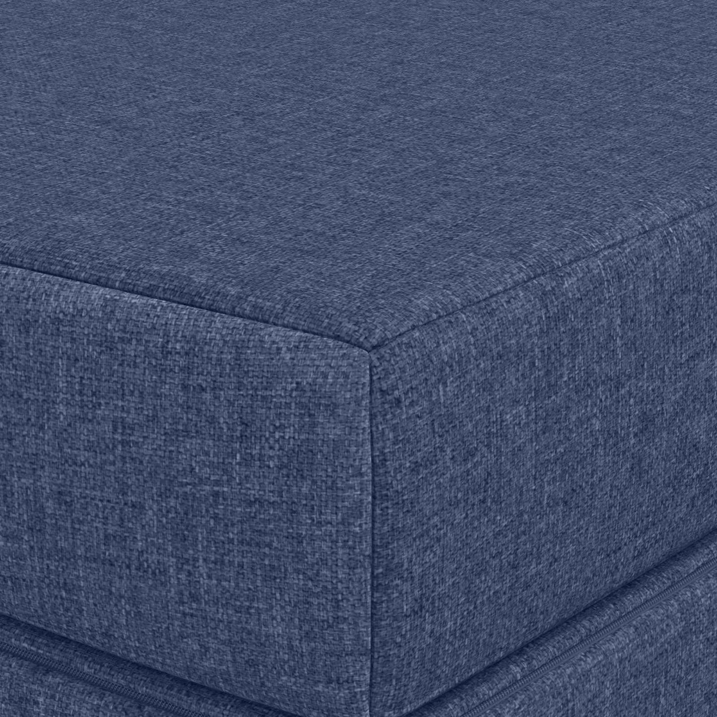 Klappsofa Bett 180 x 67 x 45 cm Blau