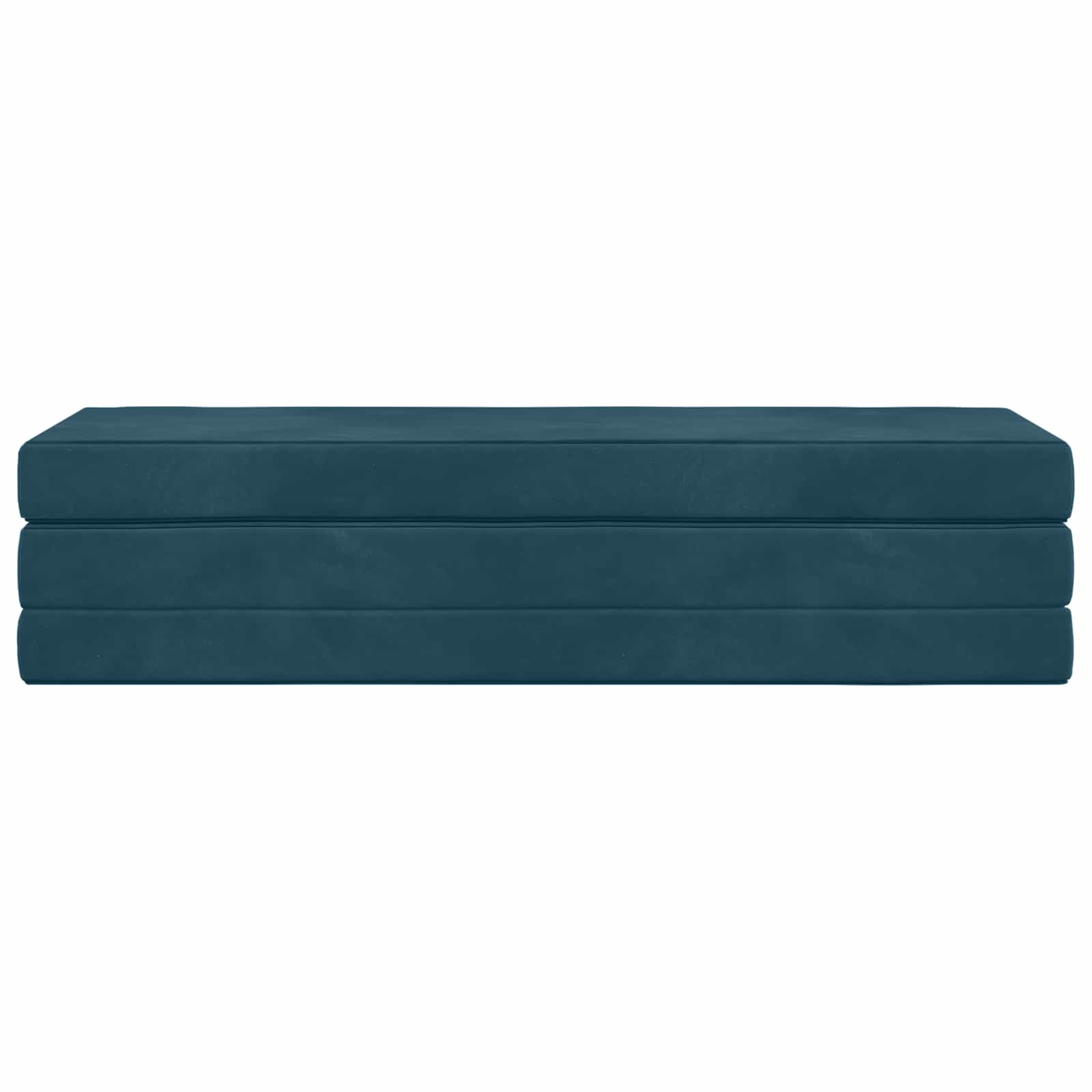 Klappsofa Bett 180 x 67 x 45 cm Blau
