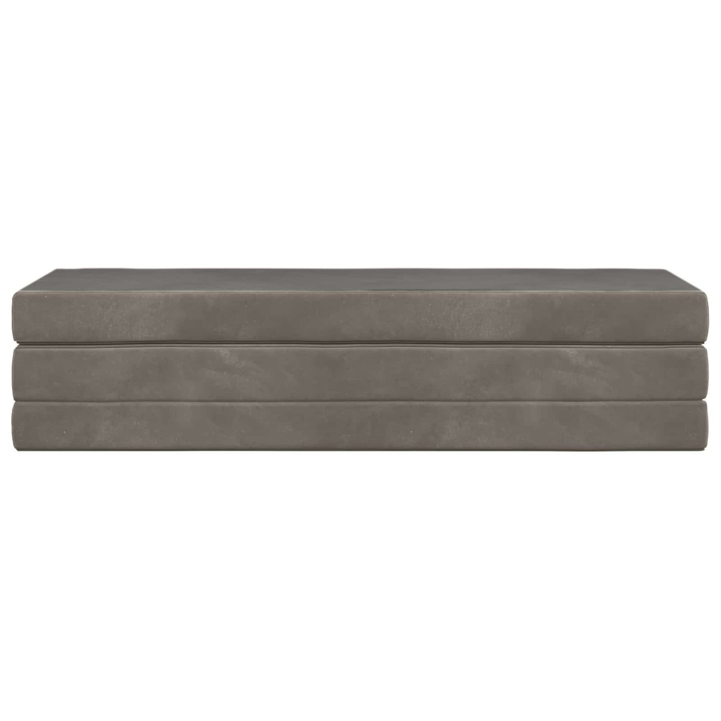 Klappsofa Bett 180 x 67 x 45 cm Hellgrau
