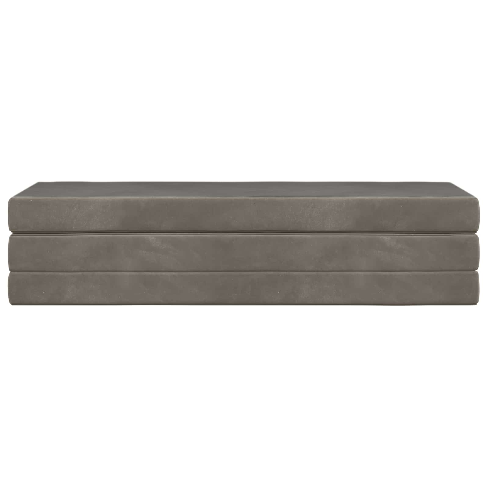 Klappsofa Bett 180 x 67 x 45 cm Hellgrau