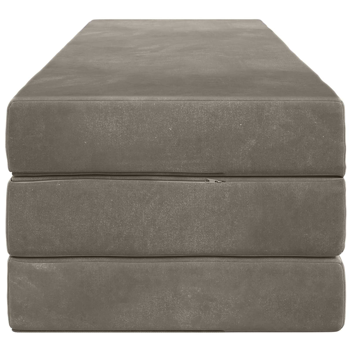 Klappsofa Bett 180 x 67 x 45 cm Hellgrau