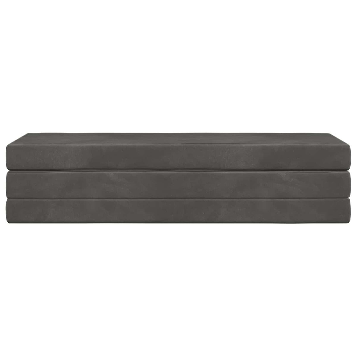 Klappsofa Bett 180 x 67 x 45 cm Dunkelgrau
