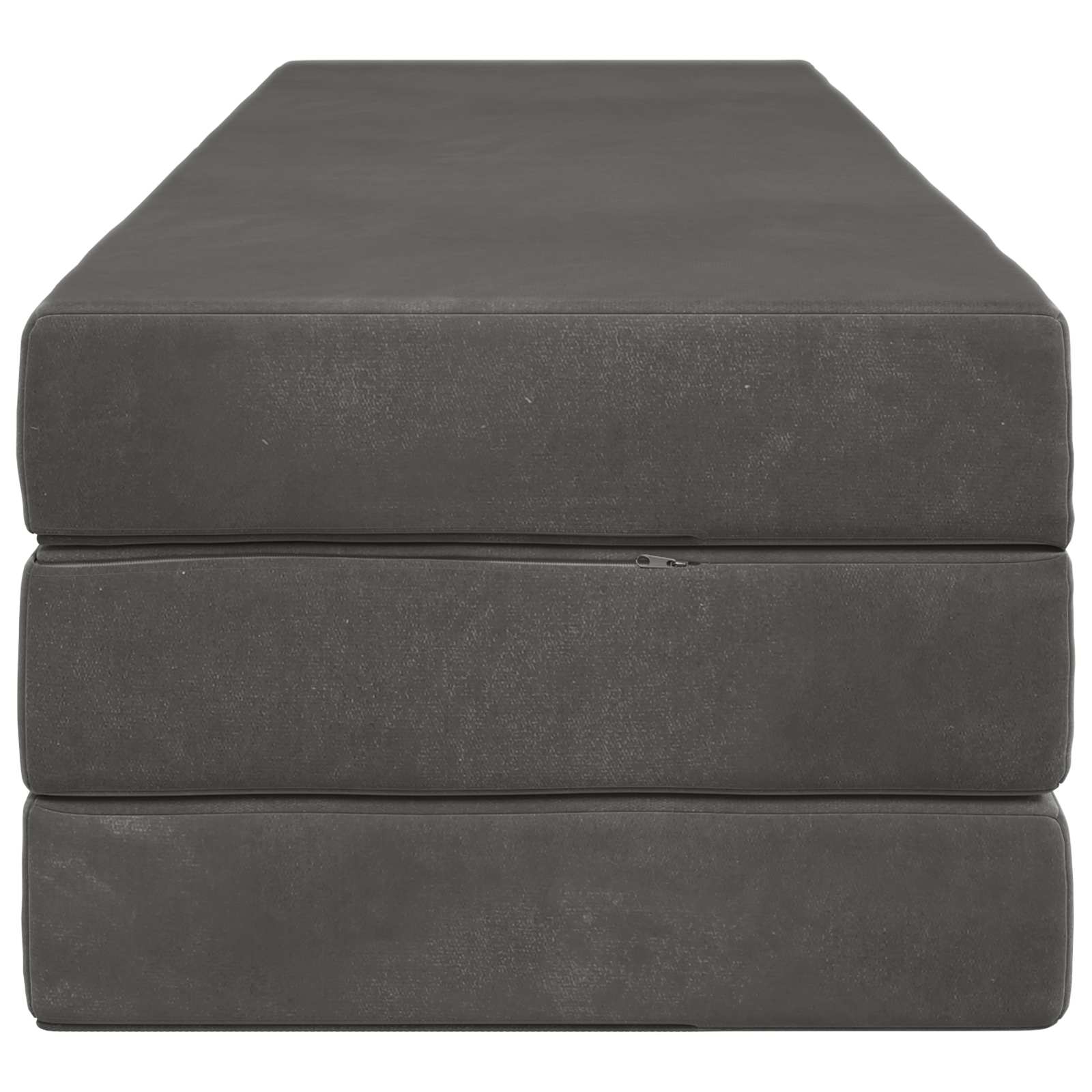 Klappsofa Bett 180 x 67 x 45 cm Dunkelgrau