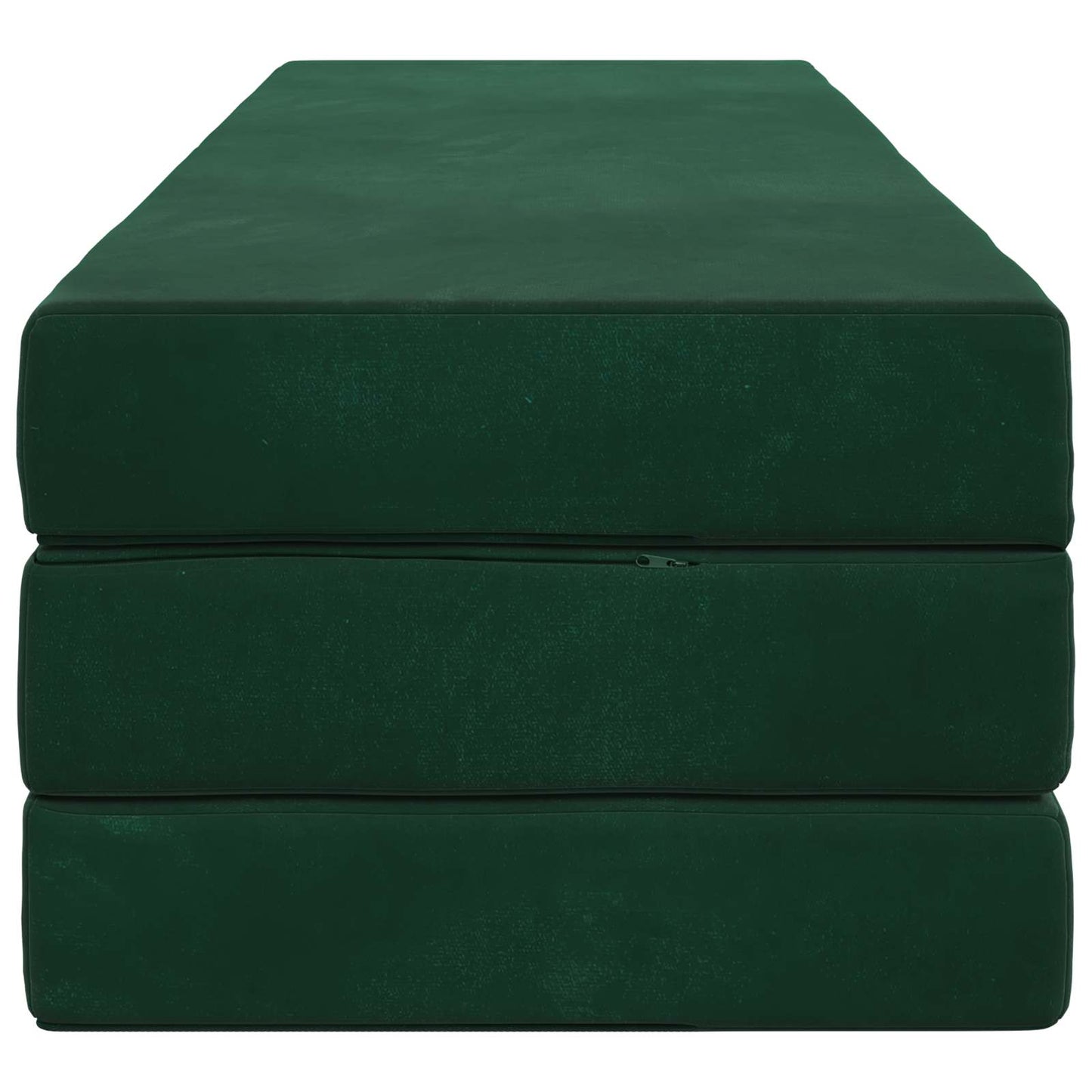 Klappsofa Bett 180 x 67 x 45 cm Dunkelgrün