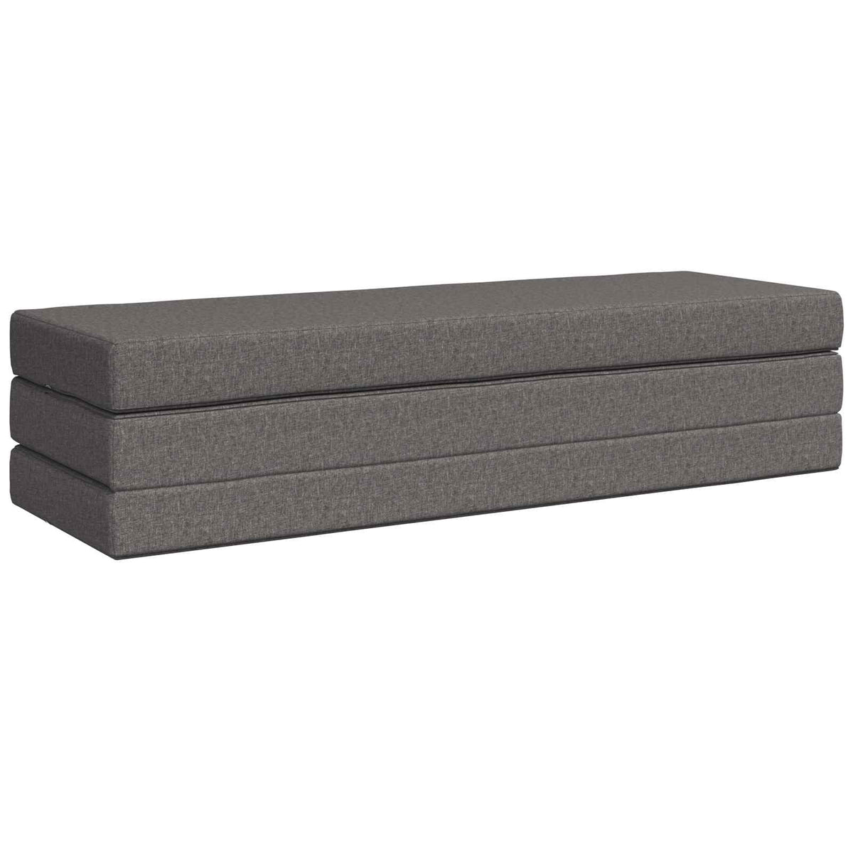 Klappsofa Bett 200 x 67 x 45 cm Hellgrau