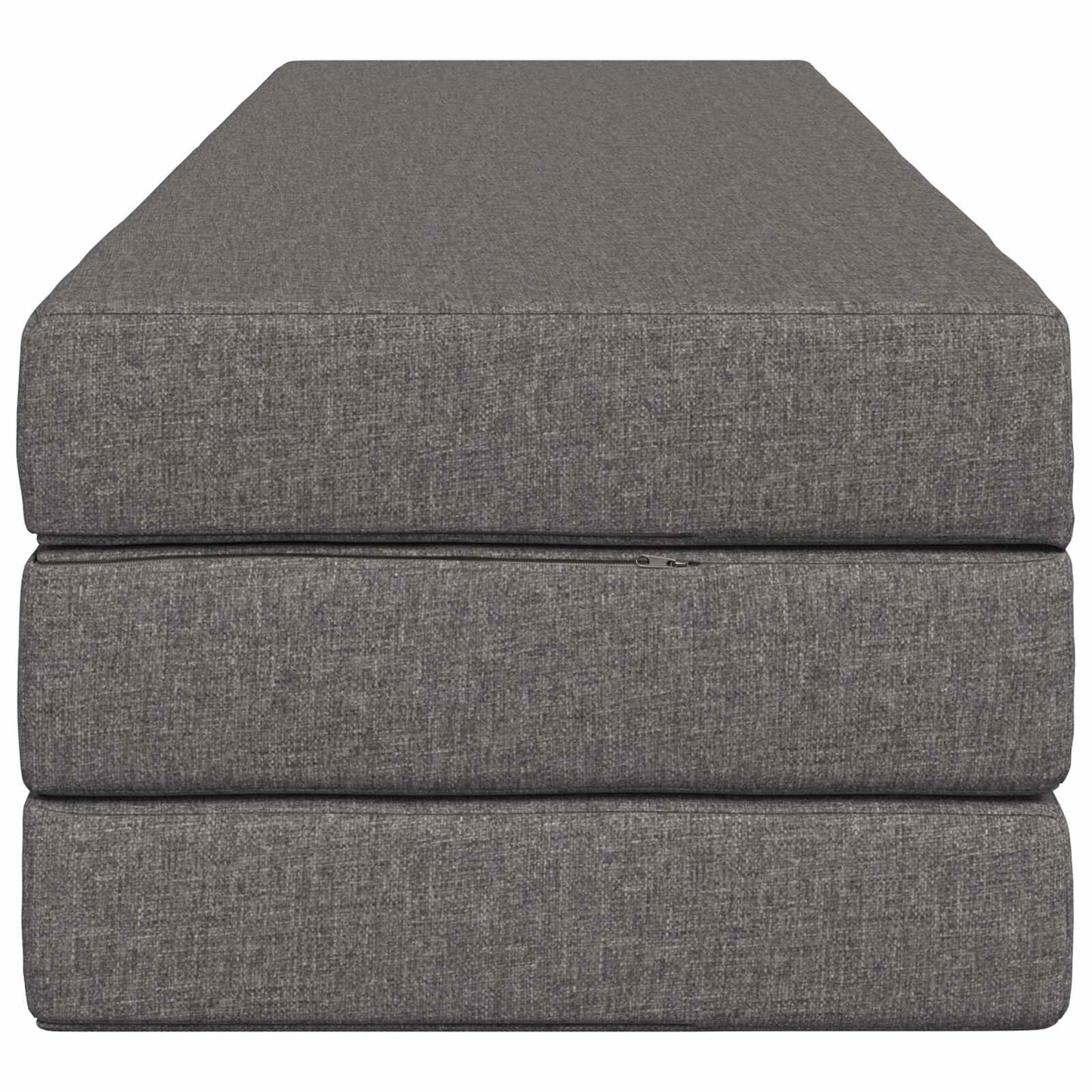 Klappsofa Bett 200 x 67 x 45 cm Hellgrau