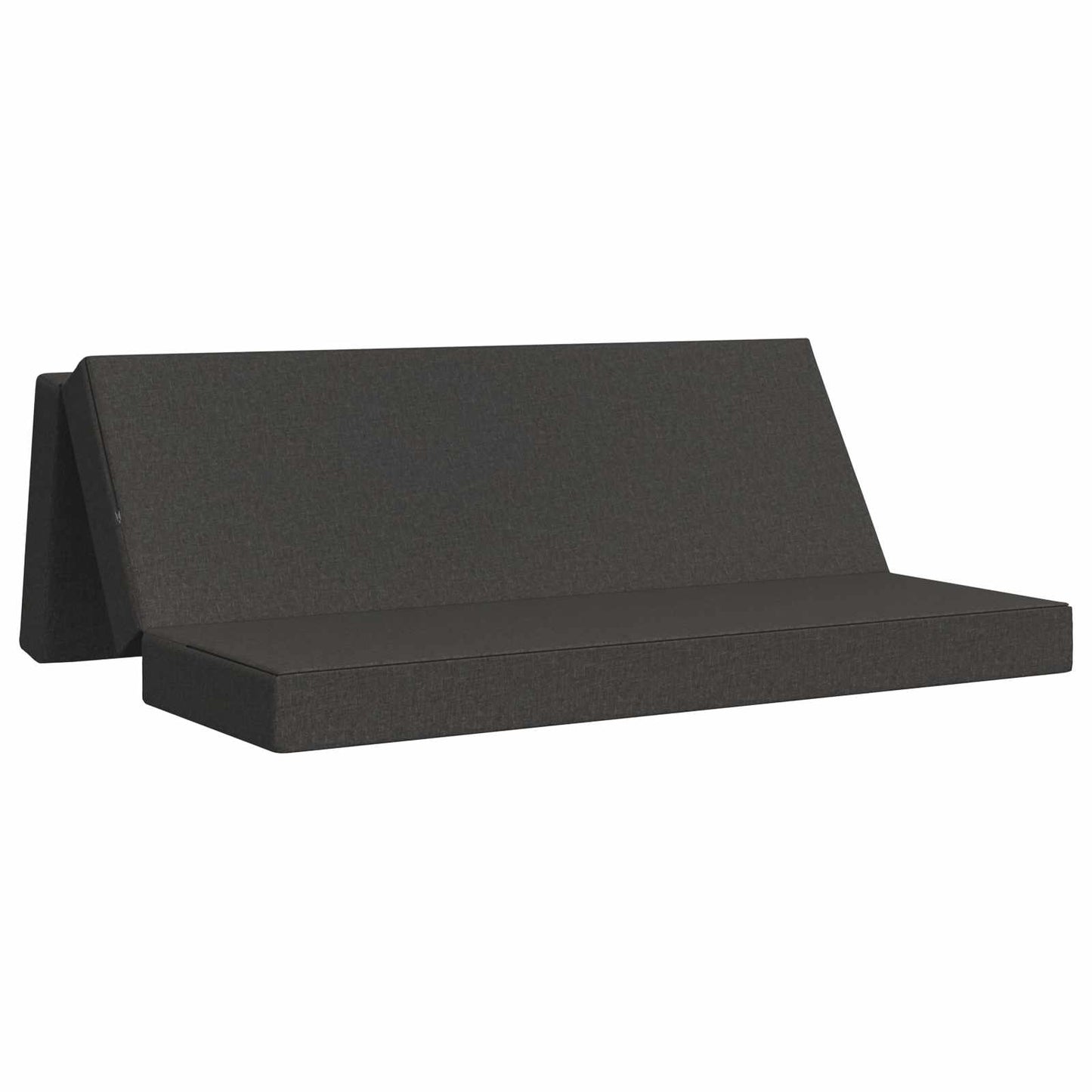 Klappsofa Bett 200 x 67 x 45 cm Dunkelgrau