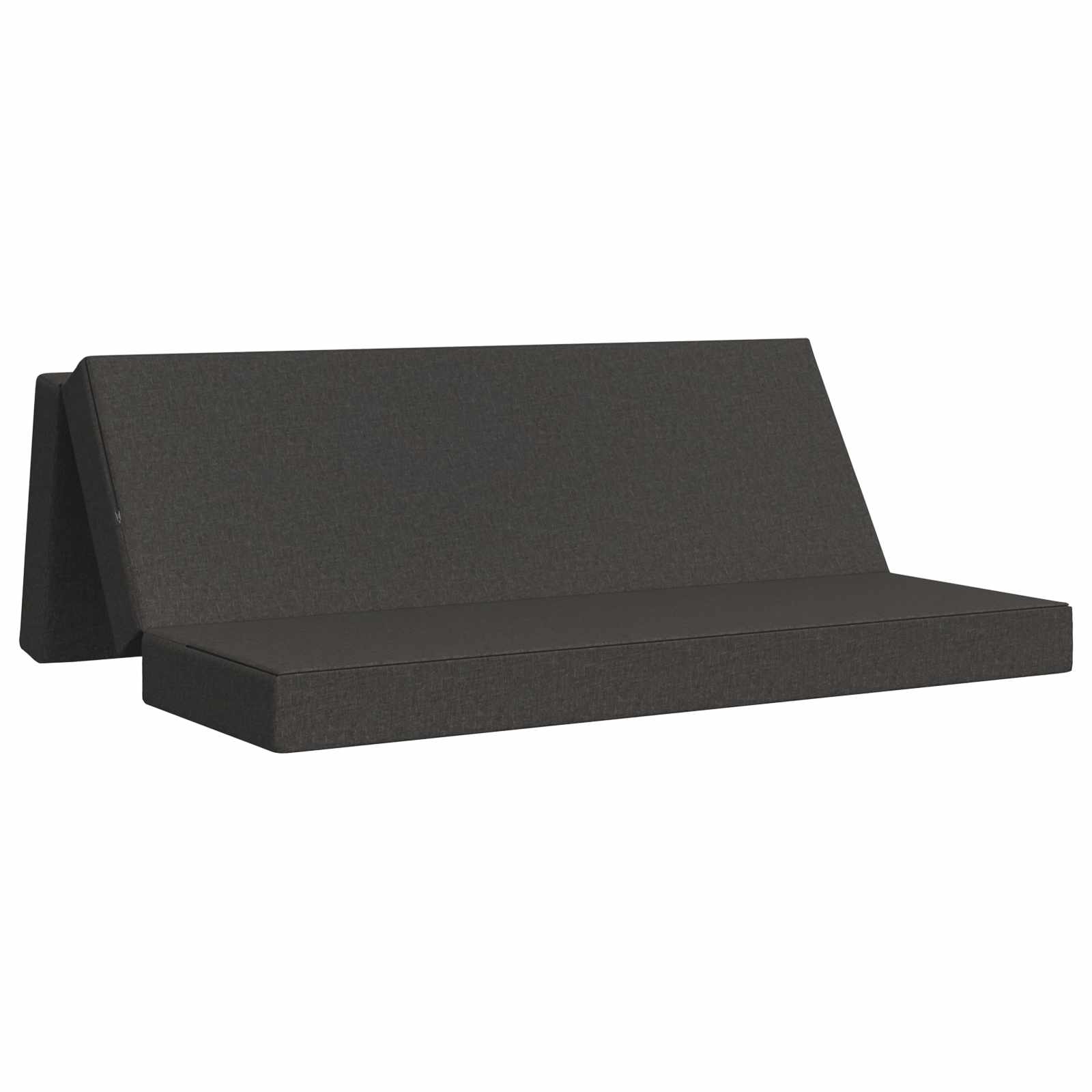 Klappsofa Bett 200 x 67 x 45 cm Dunkelgrau