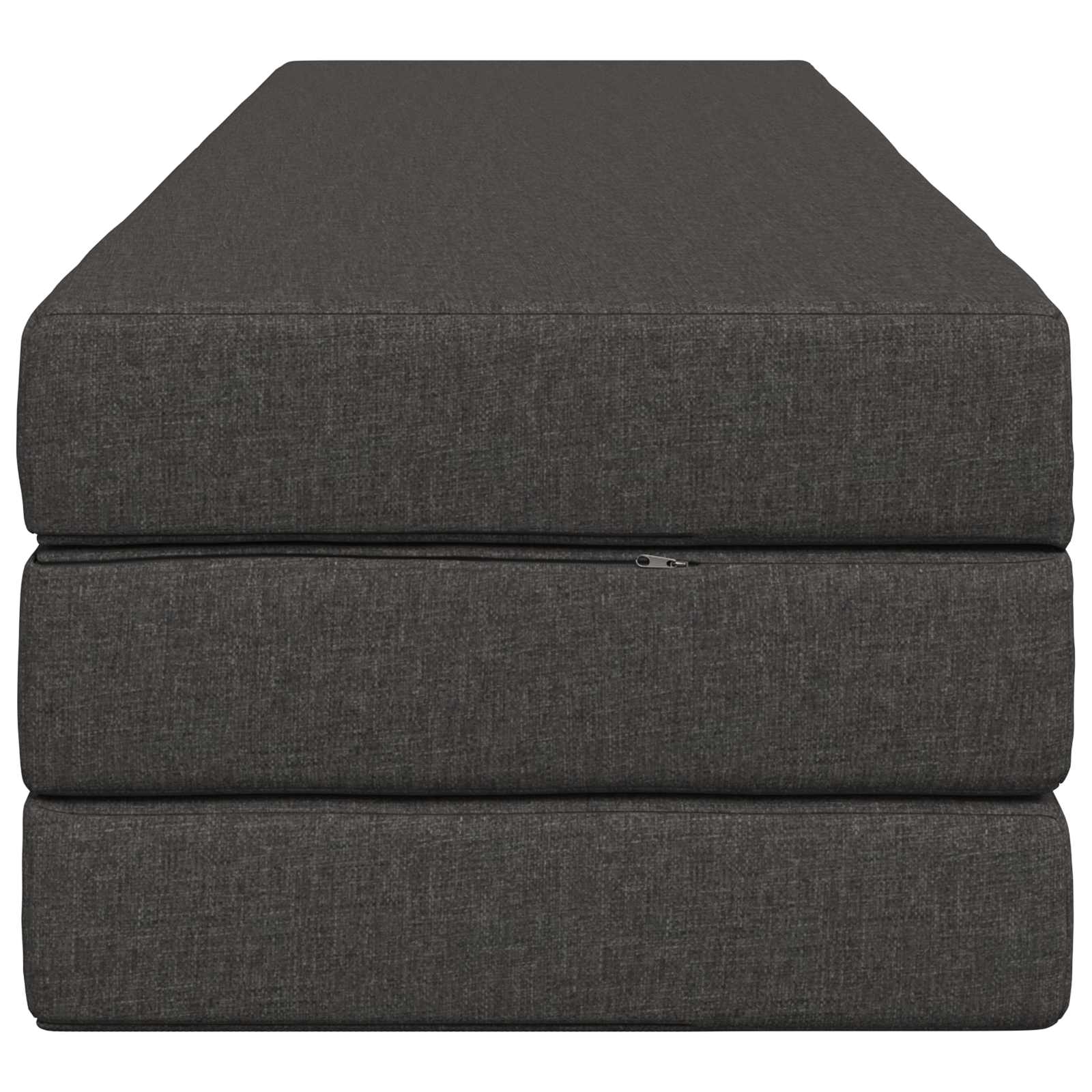 Klappsofa Bett 200 x 67 x 45 cm Dunkelgrau