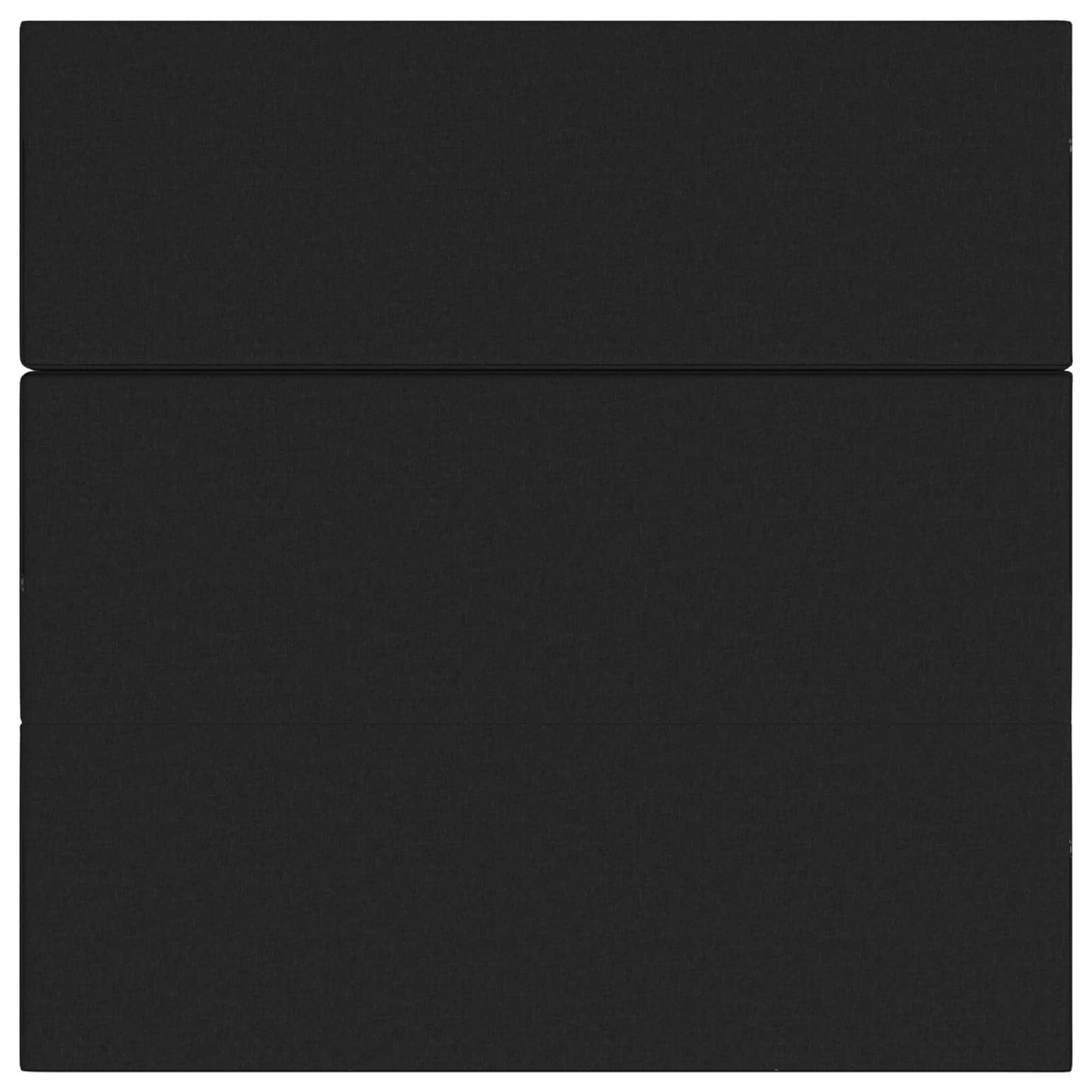 Klappsofa Bett 200 x 67 x 45 cm Schwarz