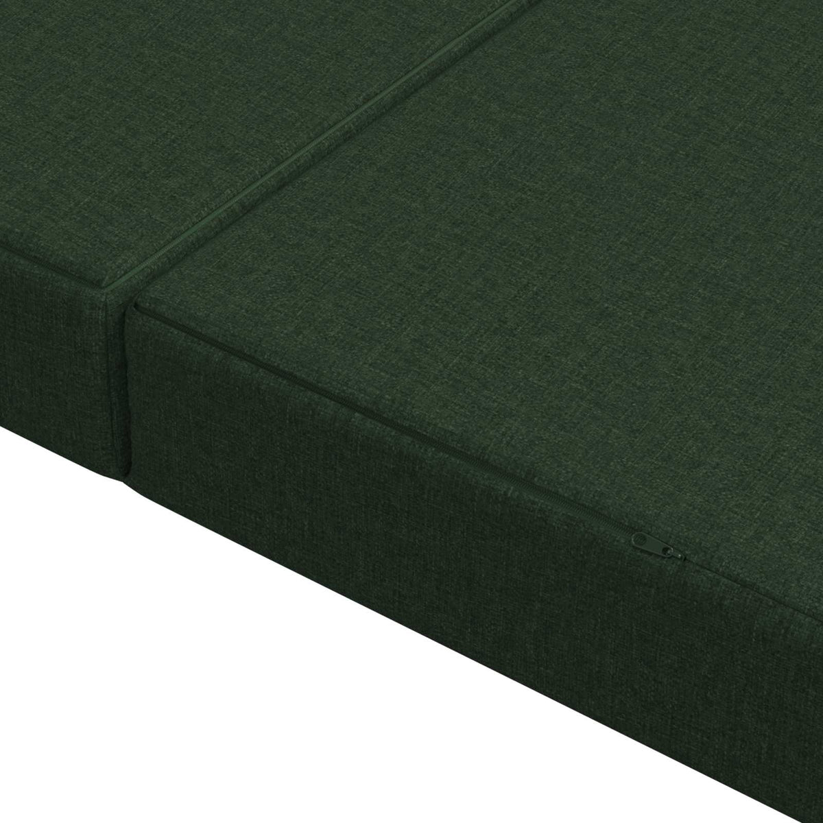 Klappsofa Bett 200 x 67 x 45 cm Dunkelgrün