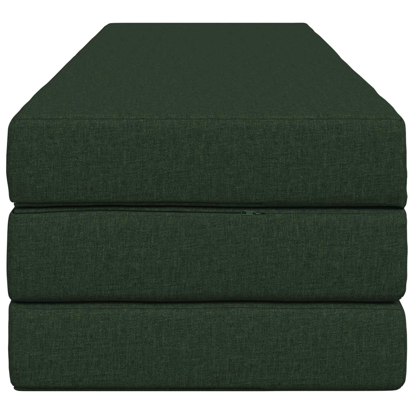 Klappsofa Bett 200 x 67 x 45 cm Dunkelgrün