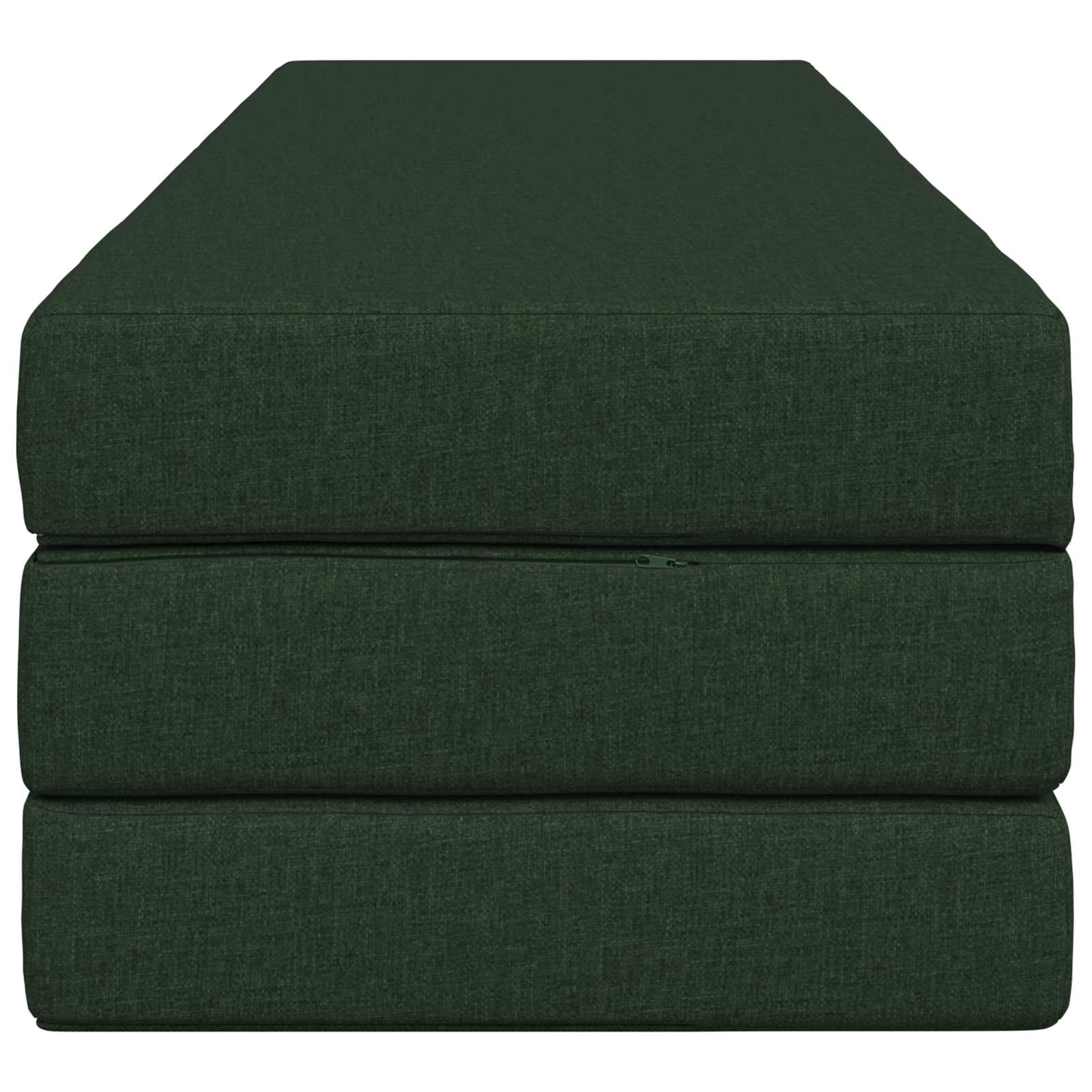 Klappsofa Bett 200 x 67 x 45 cm Dunkelgrün