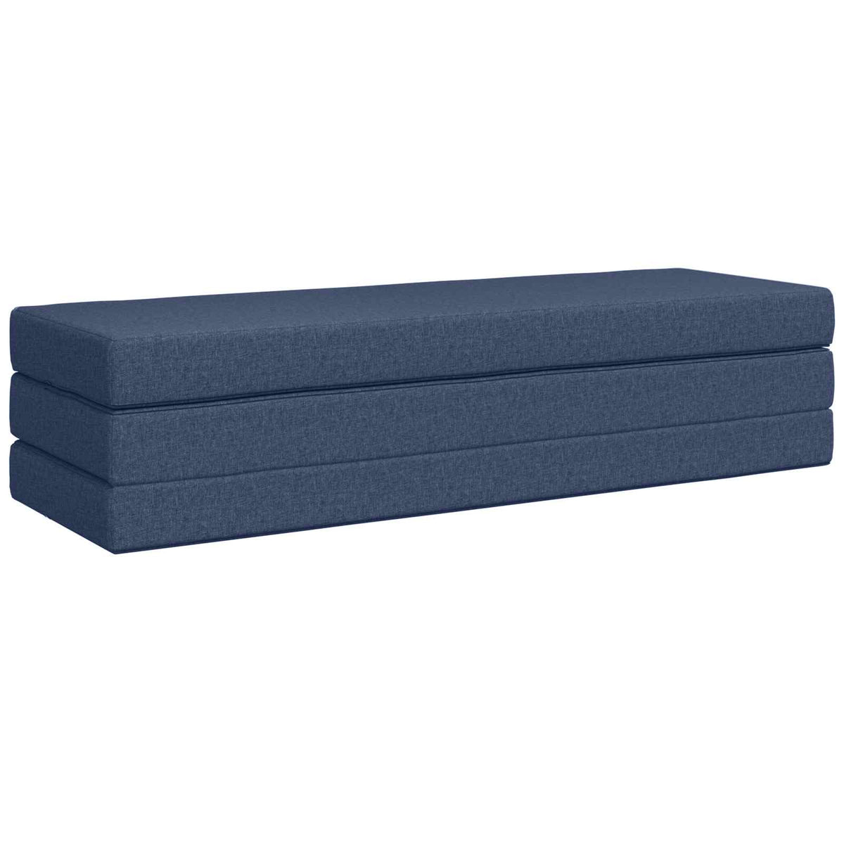 Klappsofa Bett 200 x 67 x 45 cm Blau