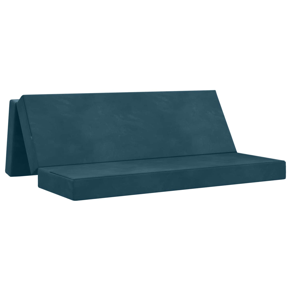Klappsofa Bett 200 x 67 x 45 cm Blau