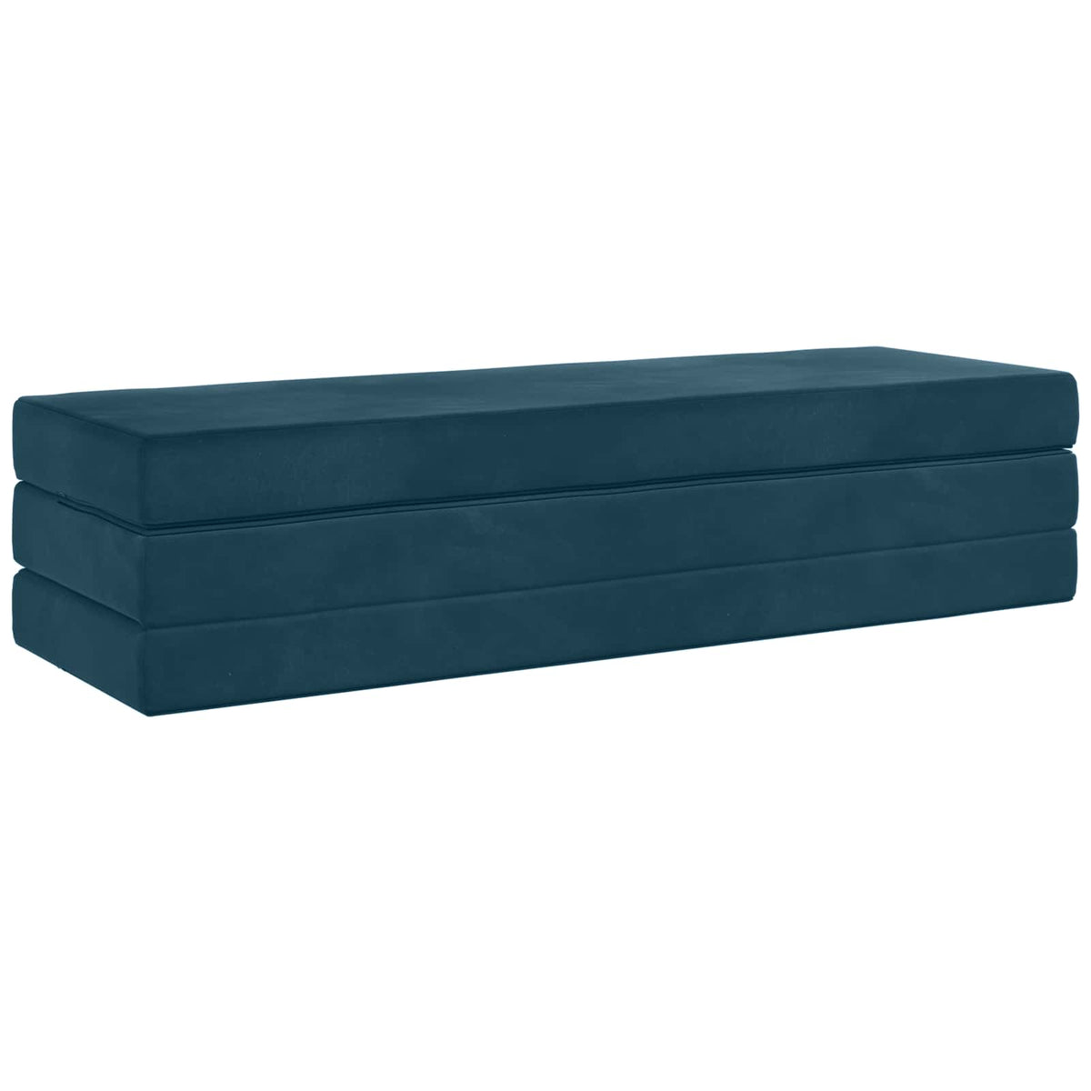 Klappsofa Bett 200 x 67 x 45 cm Blau