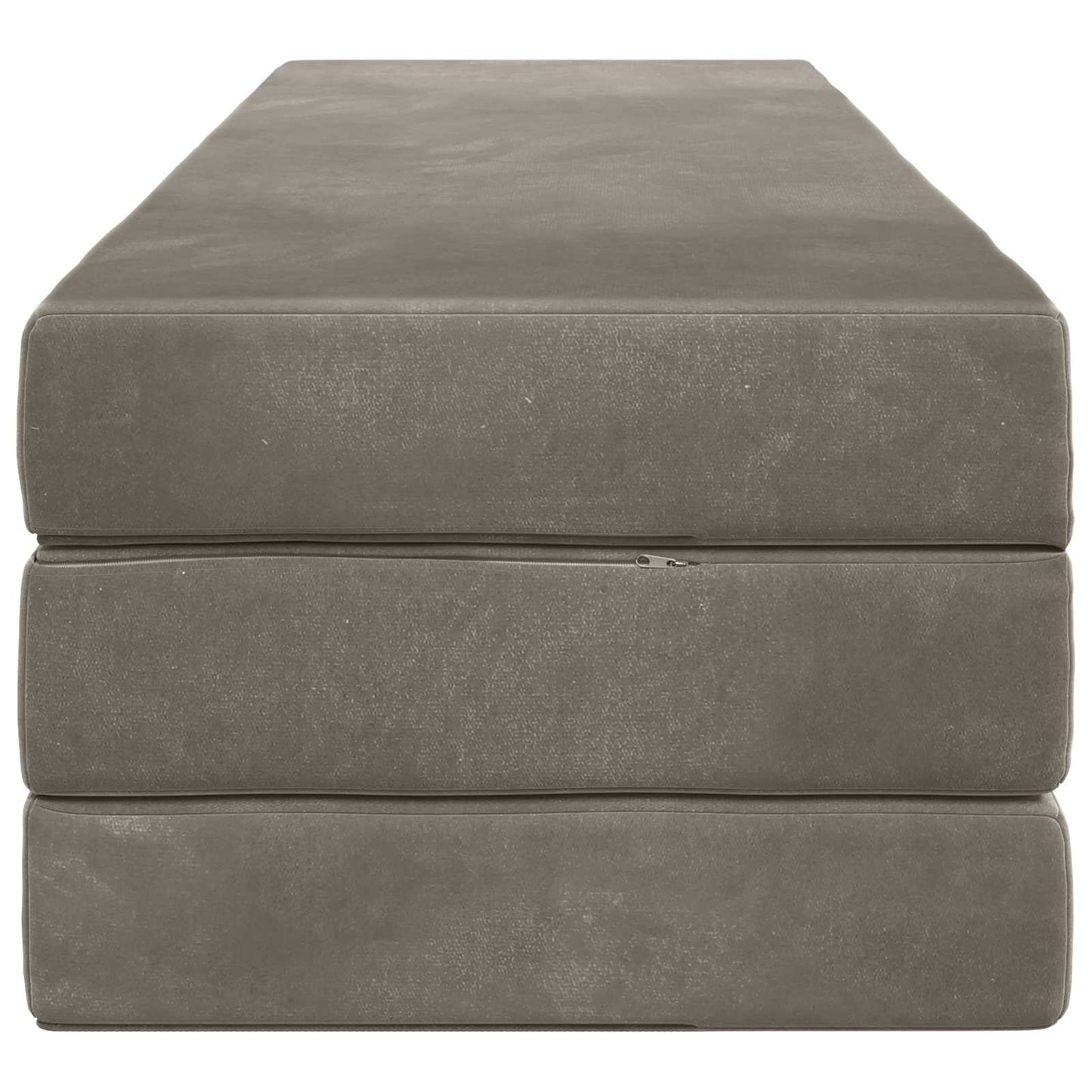 Klappsofa Bett 200 x 67 x 45 cm Hellgrau