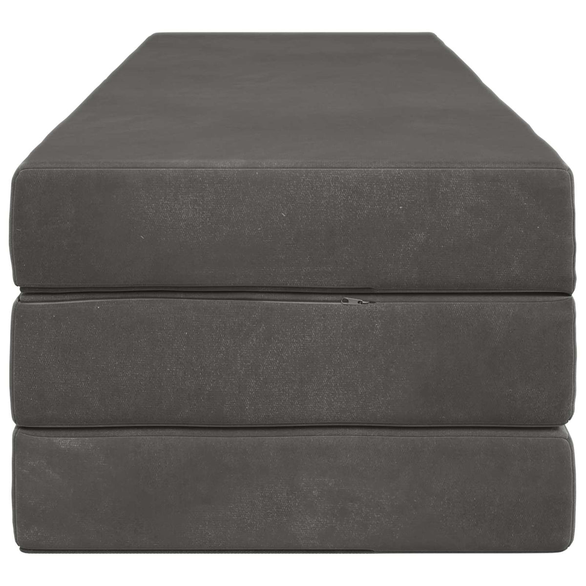 Klappsofa Bett 200 x 67 x 45 cm Dunkelgrau