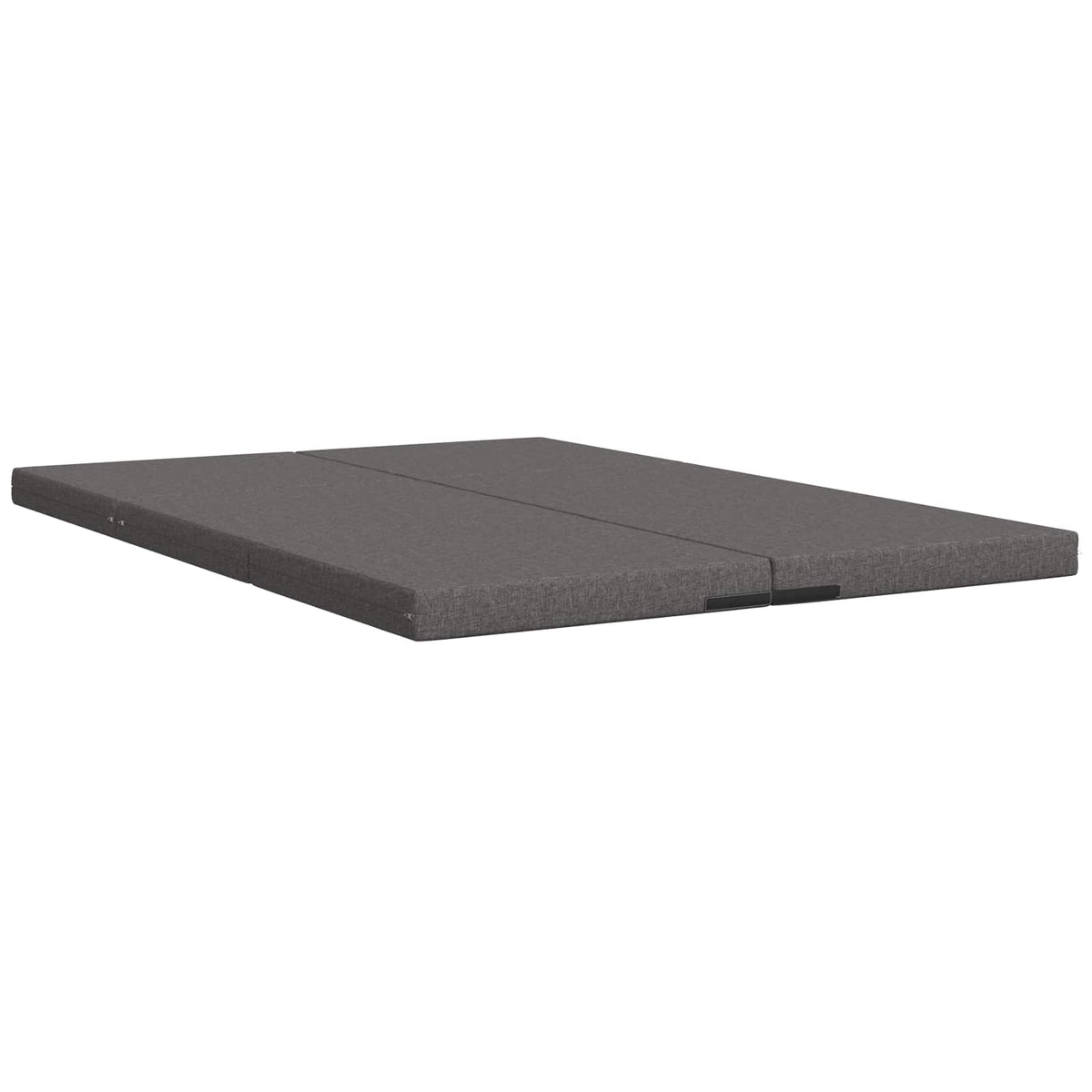 Klappsofa Bett 140 x 67 x 15 cm Hellgrau