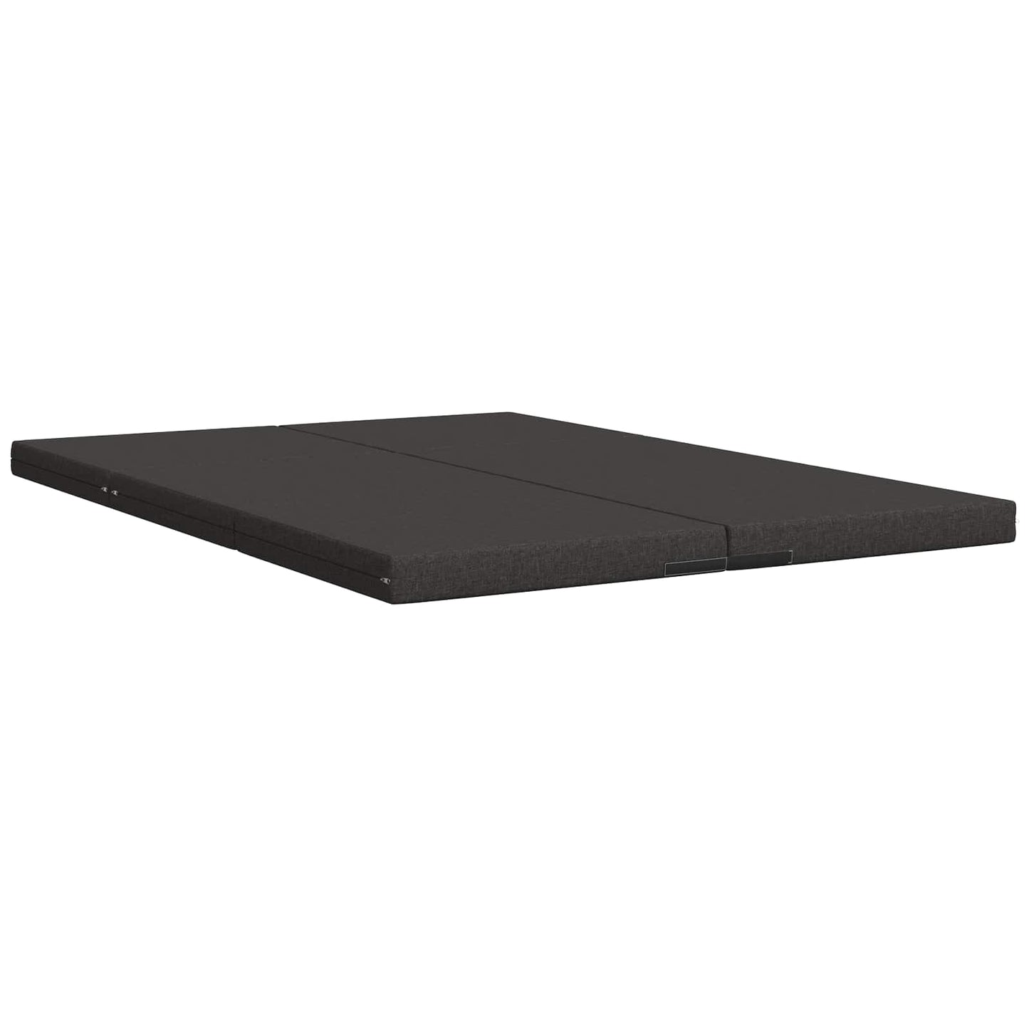 Klappsofa Bett 140 x 67 x 15 cm Dunkelgrau