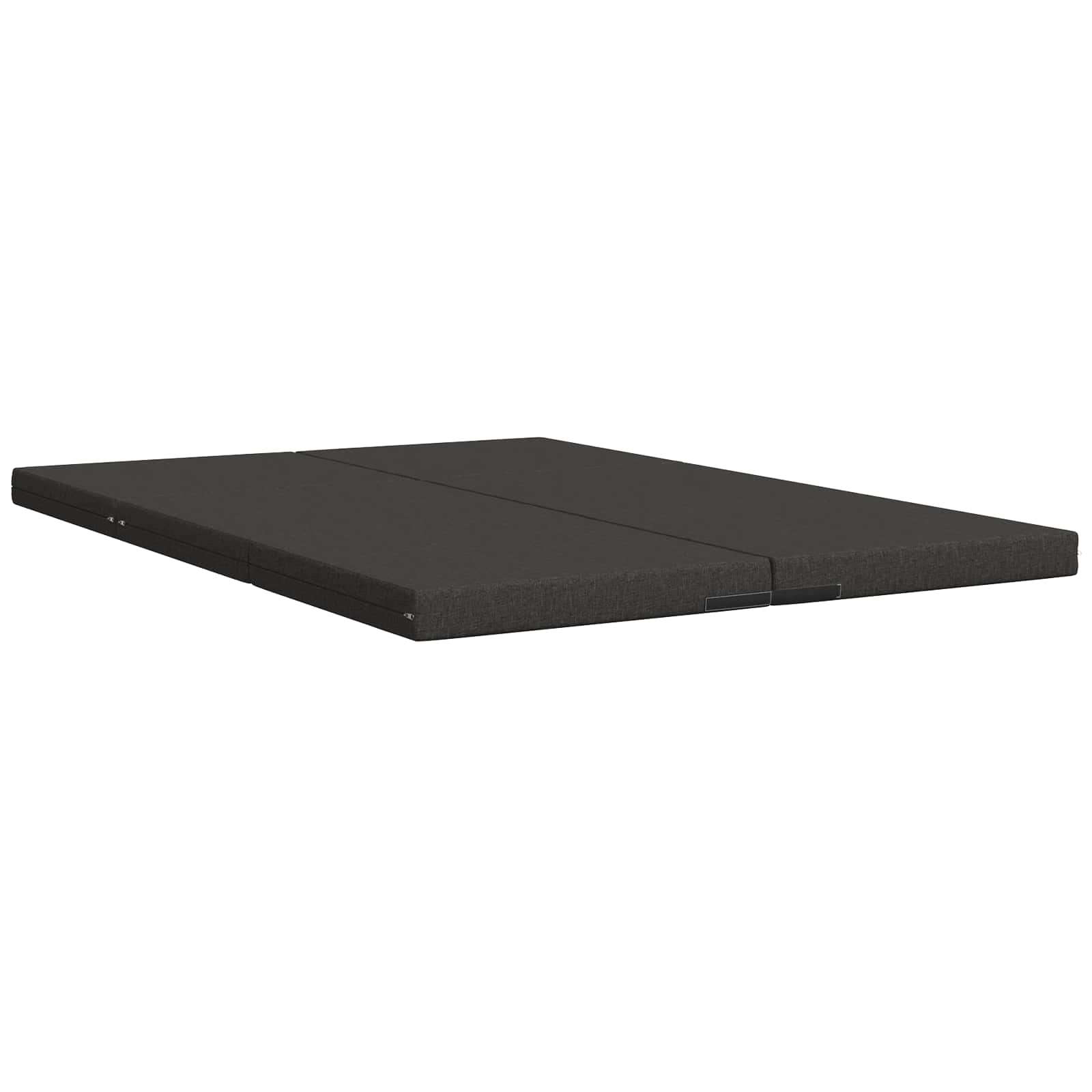 Klappsofa Bett 140 x 67 x 15 cm Dunkelgrau