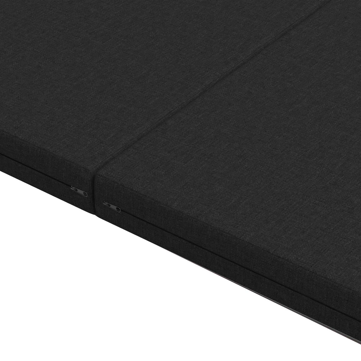 Klappsofa Bett 140 x 67 x 15 cm Schwarz