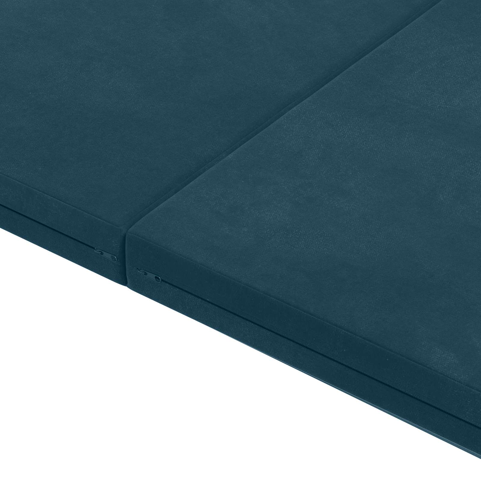 Klappsofa Bett 140 x 67 x 15 cm Blau