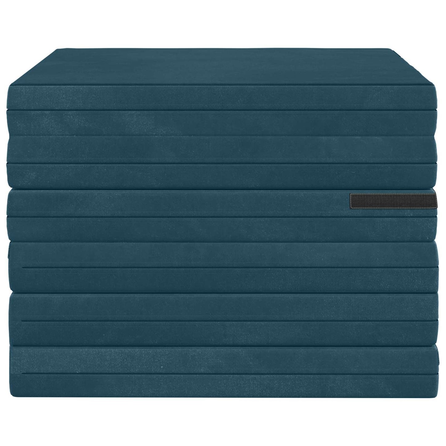 Klappsofa Bett 140 x 67 x 15 cm Blau